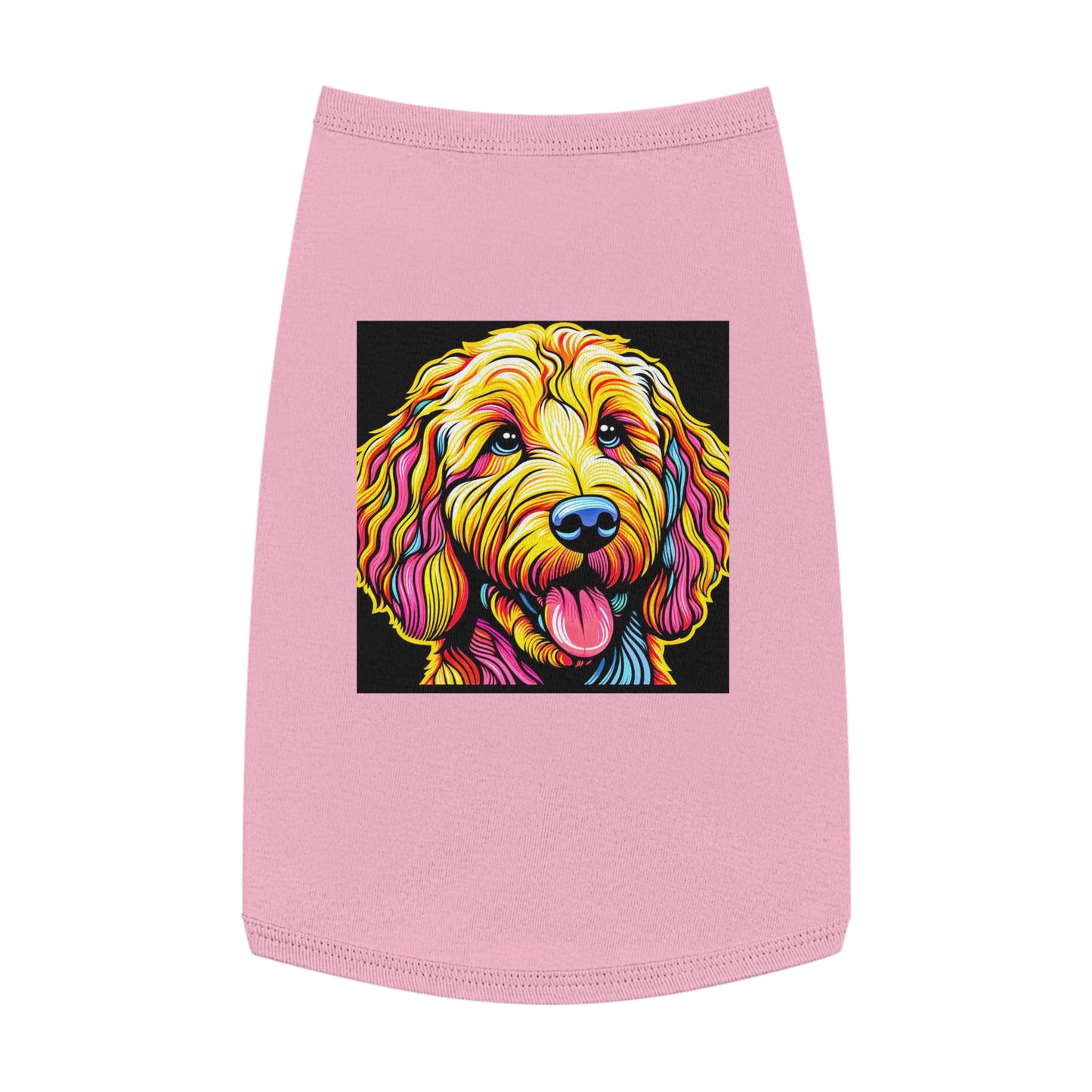 Pet Tank Golden Doodle Pets Printify   