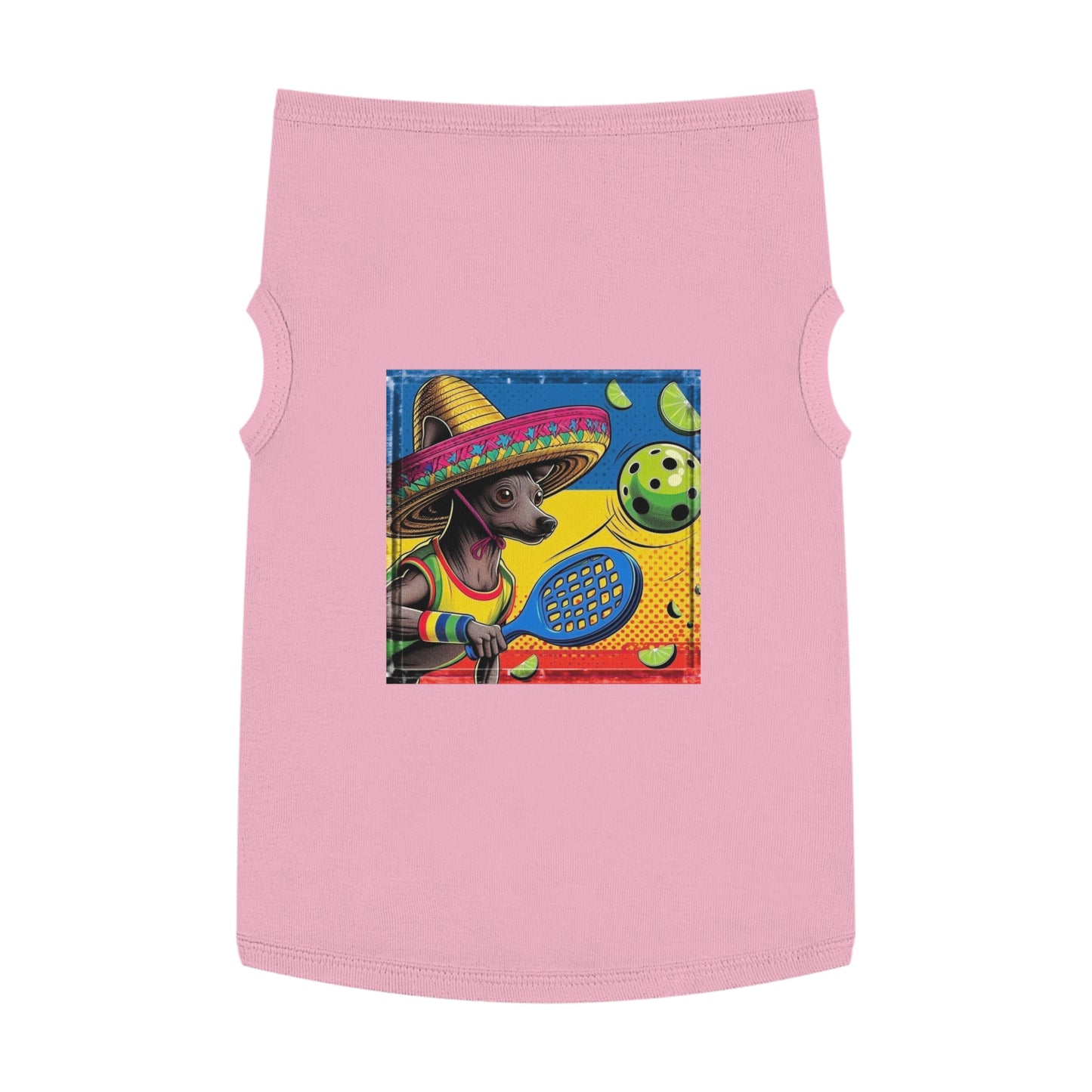 Wacky Pet Tank Top Mexican Hairless Pets Printify XL Pink