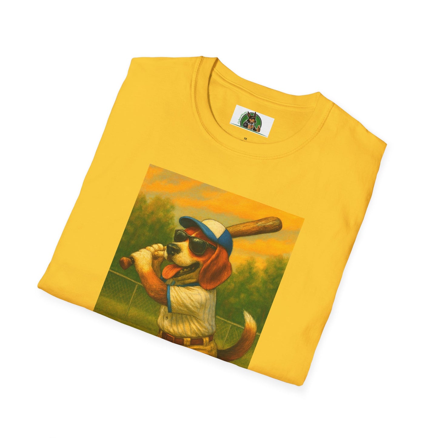 Sports Beagle Baseball T-Shirt