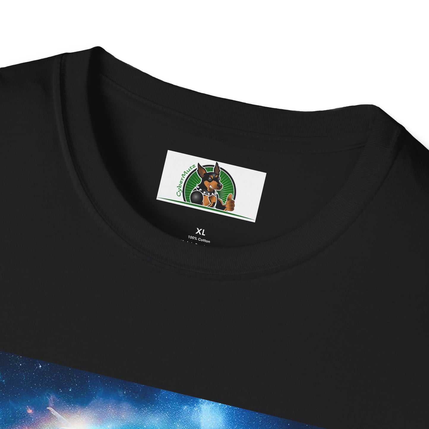Jack Russell Moon And Dove Rainbow Bridge T-Shirt Printify