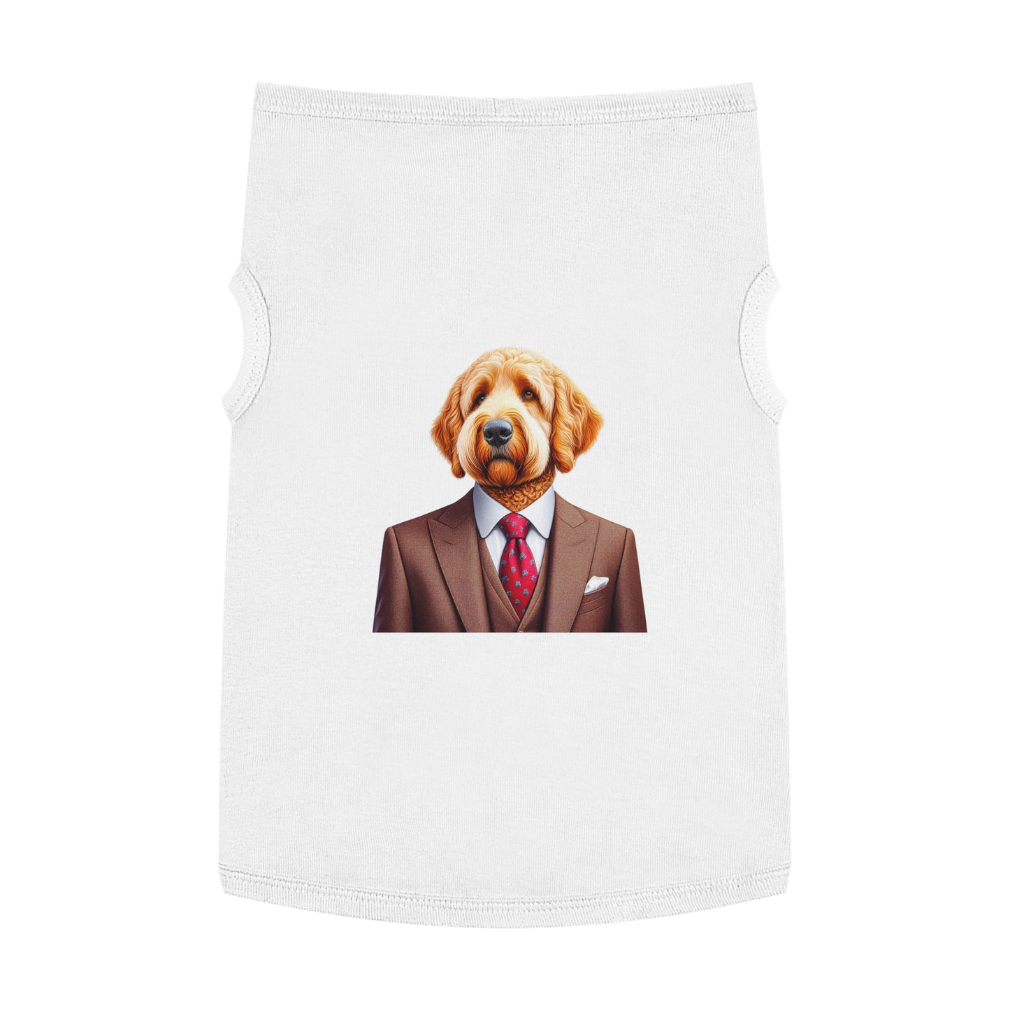 Pet Tank Golden Doodle Pets Printify XL White 