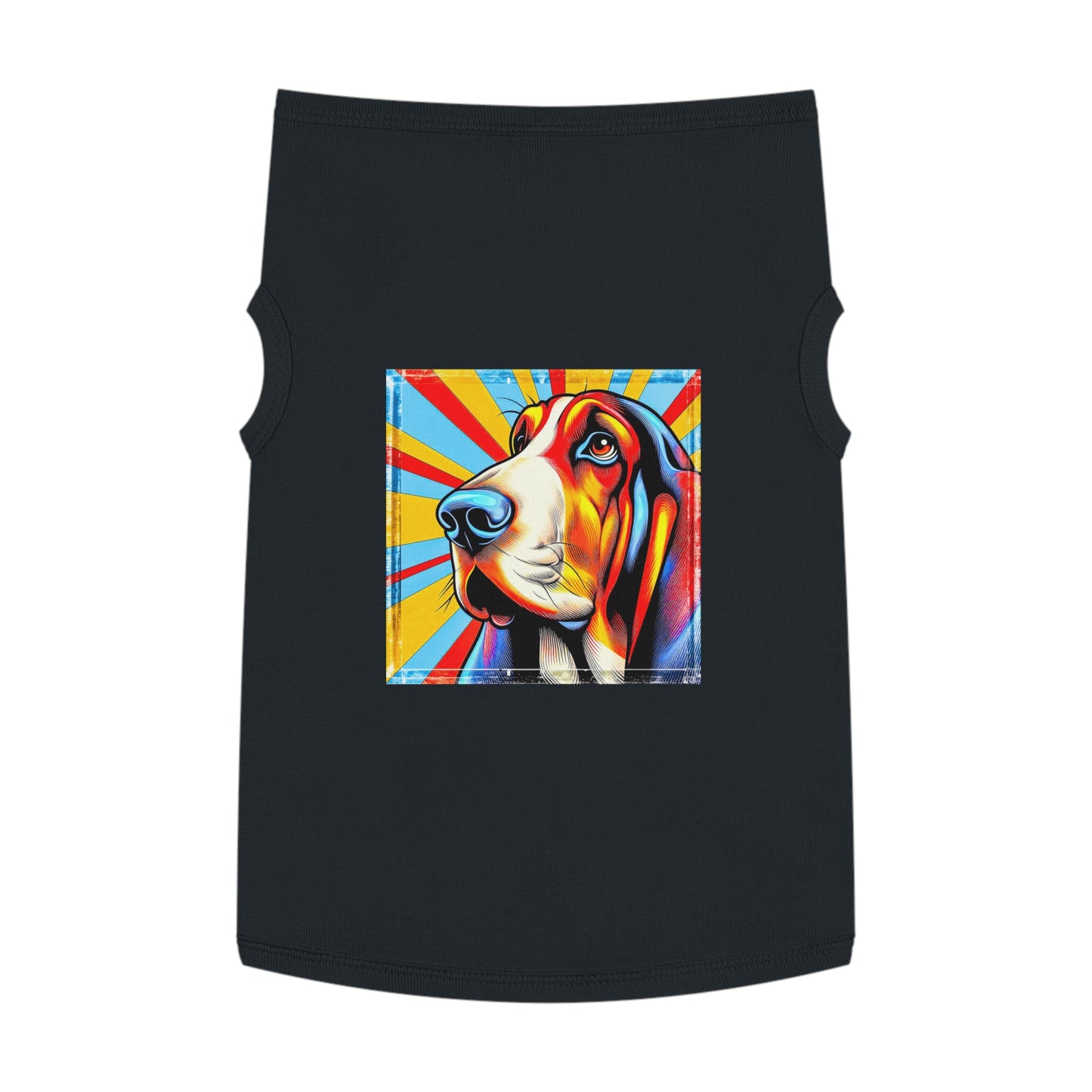 Pet Tank Top Basset Hound Pets Printify