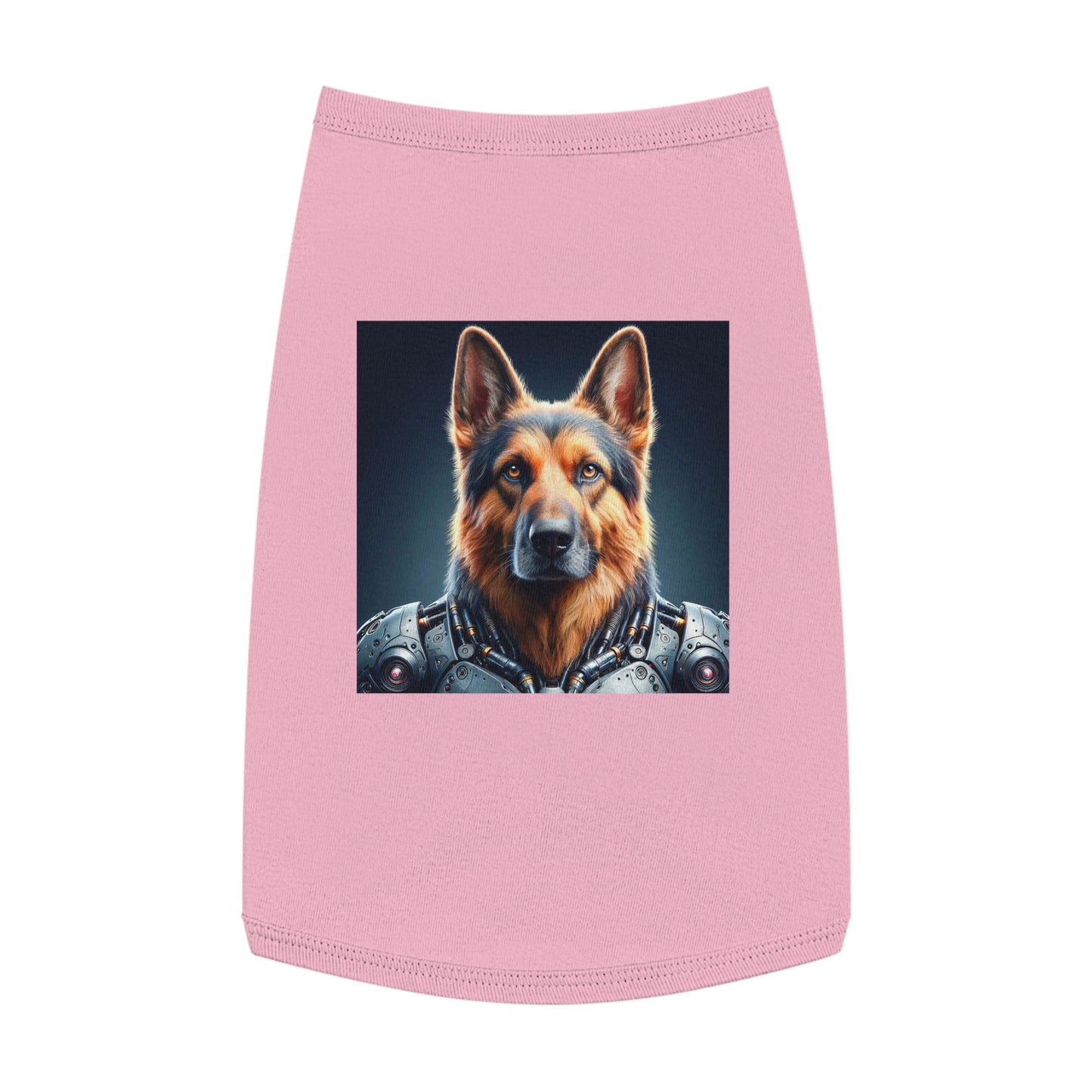 Pet Tank Top German Shepherd Pets Printify L Pink 