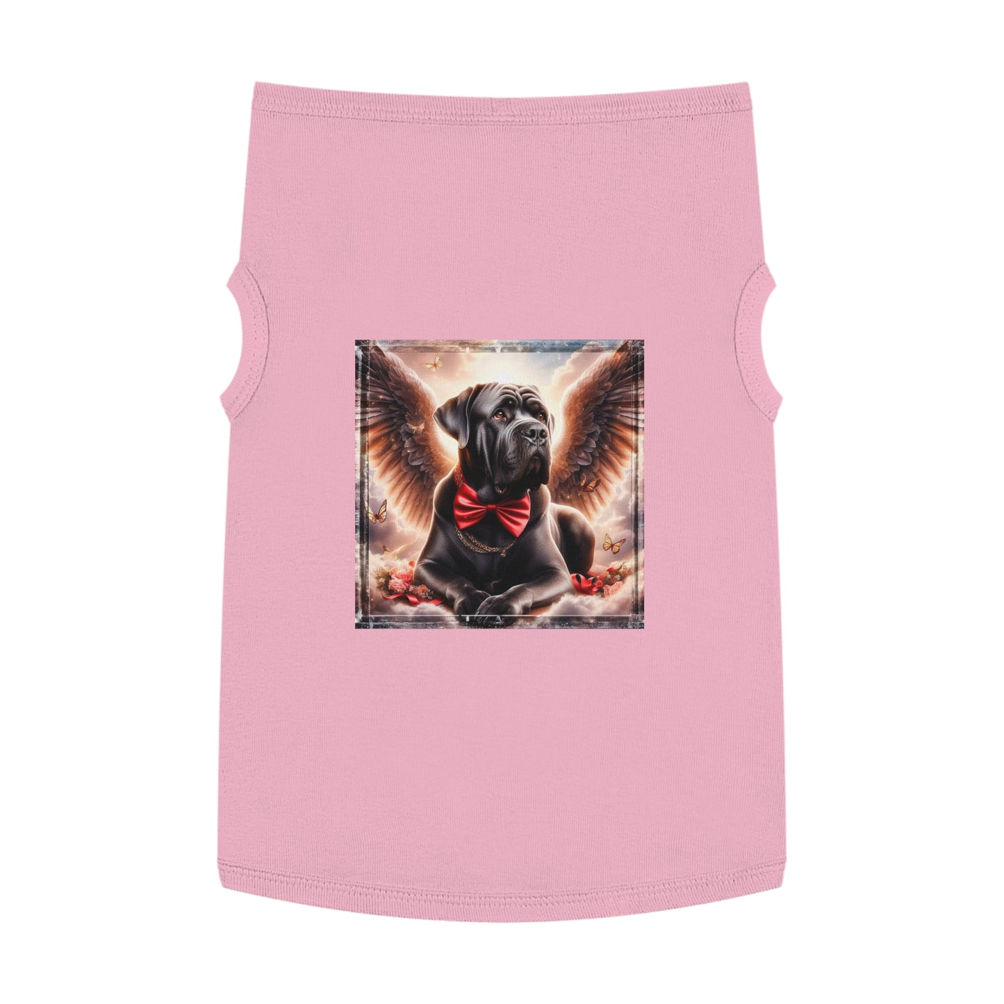 Pet Tank Top Cane Corso Angel Pets Printify XL Pink 