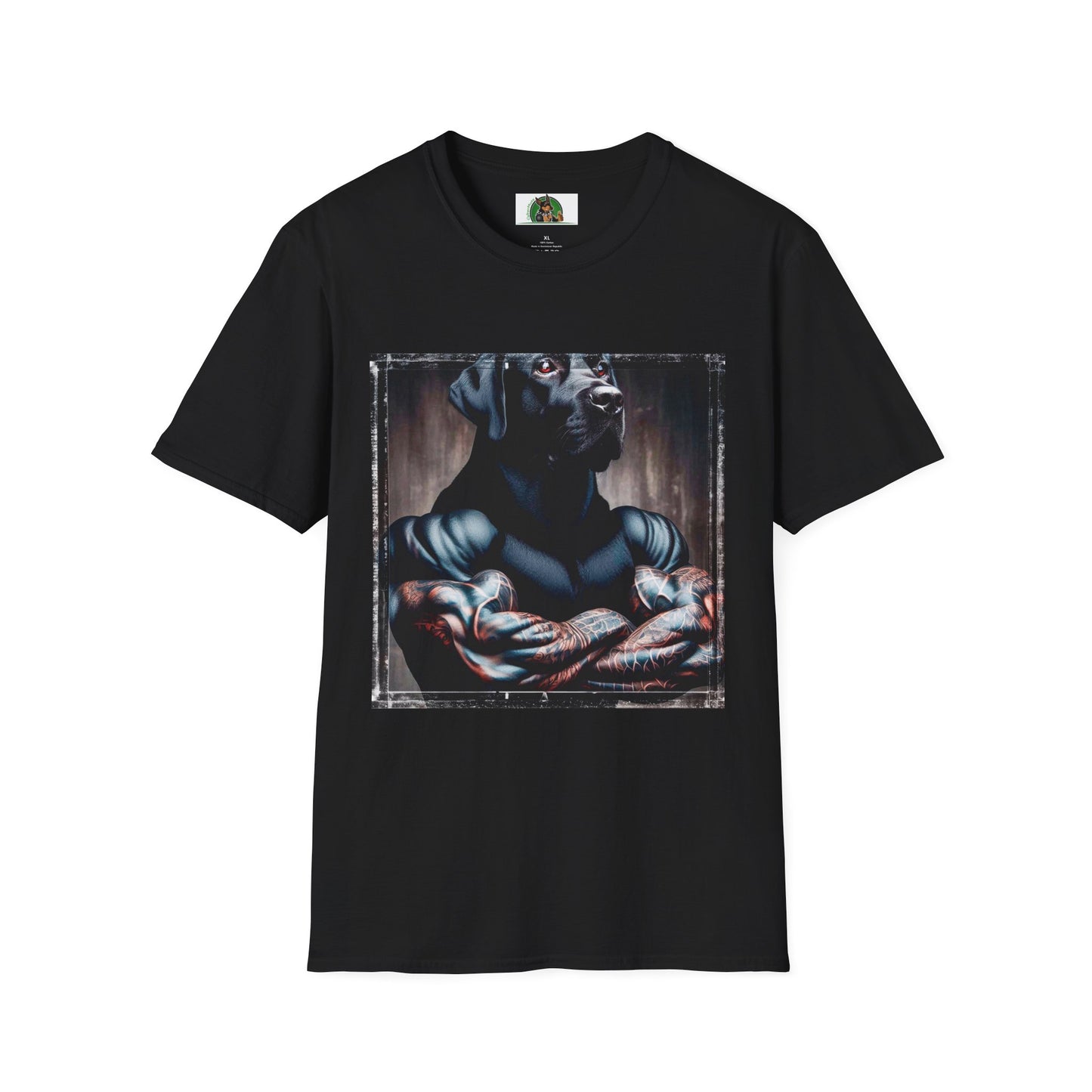 Labrador Retriever T-Shirt Printify XS Black 