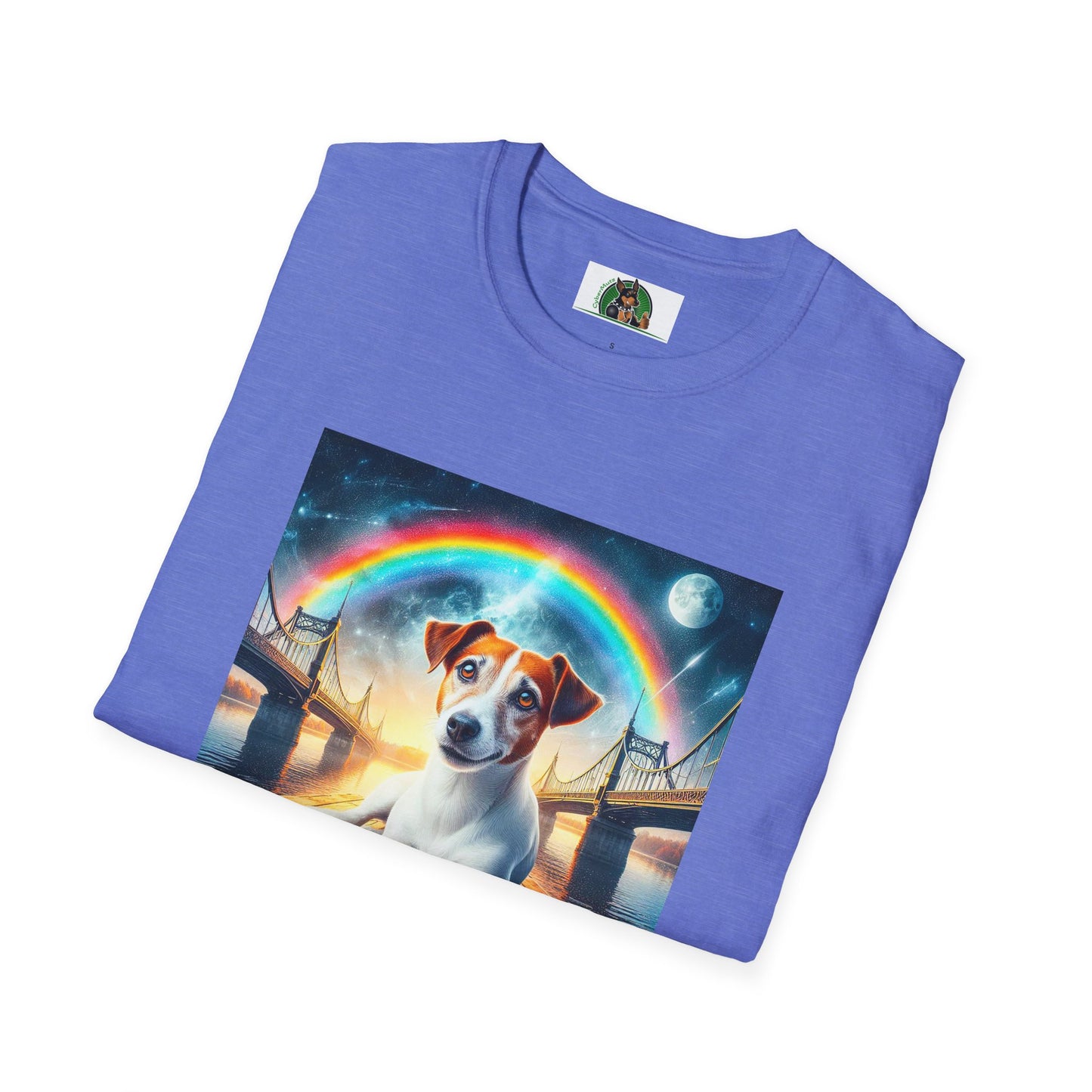 Jack Russell Moonlit Rainbow Bridge