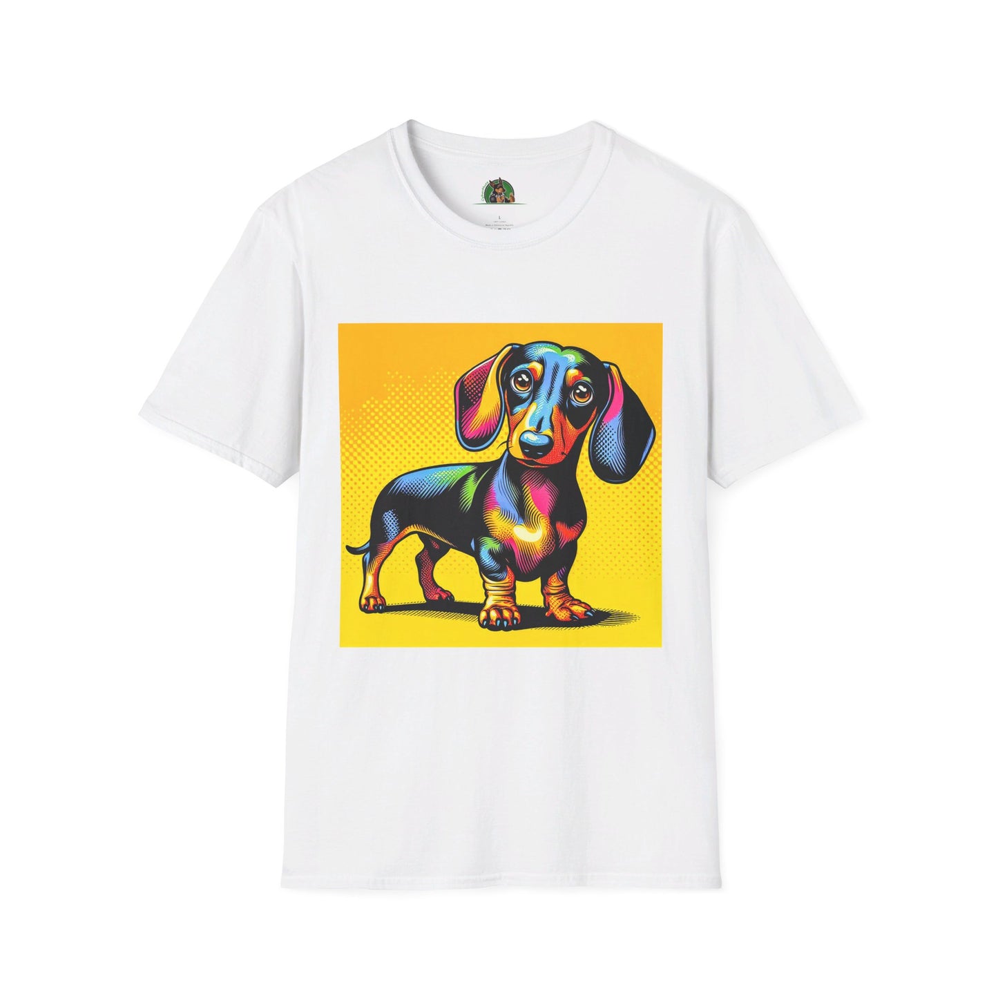 Dachshund T-Shirt Printify White S 