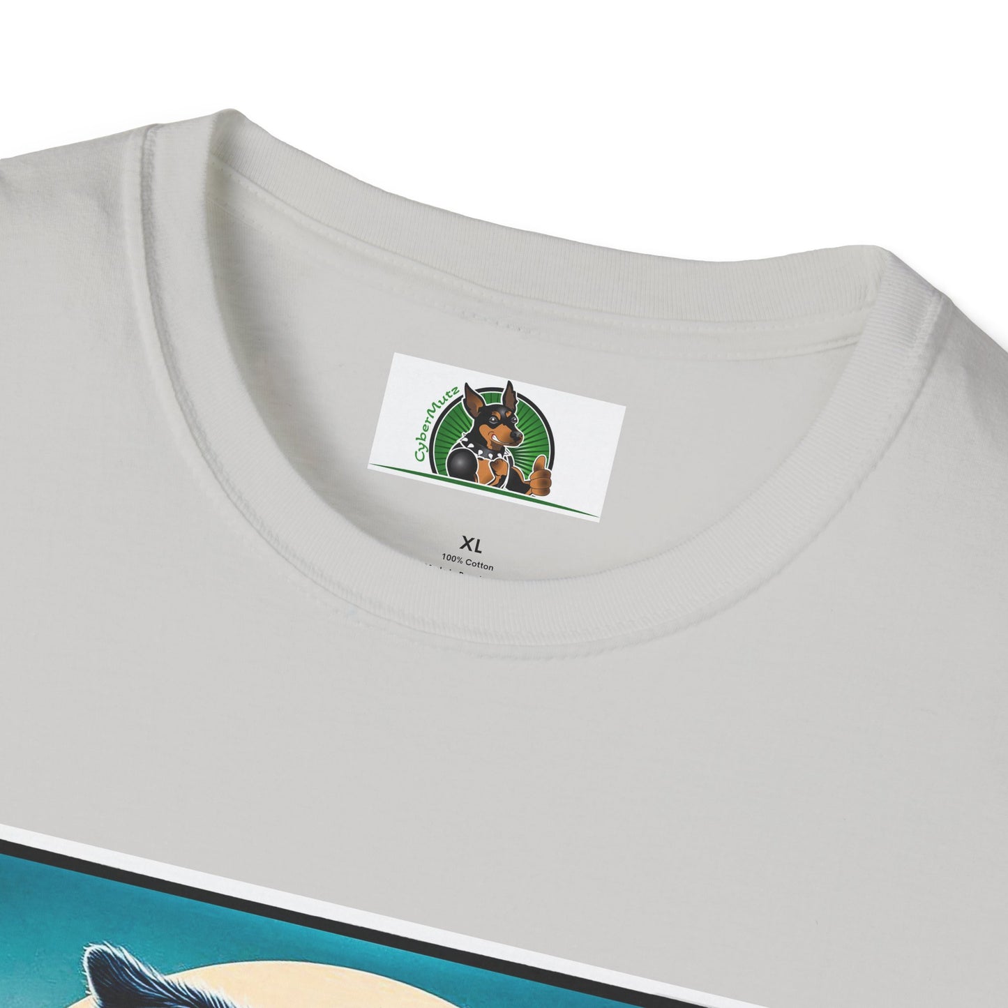 Australian Shepherd Floral Beach Surfer