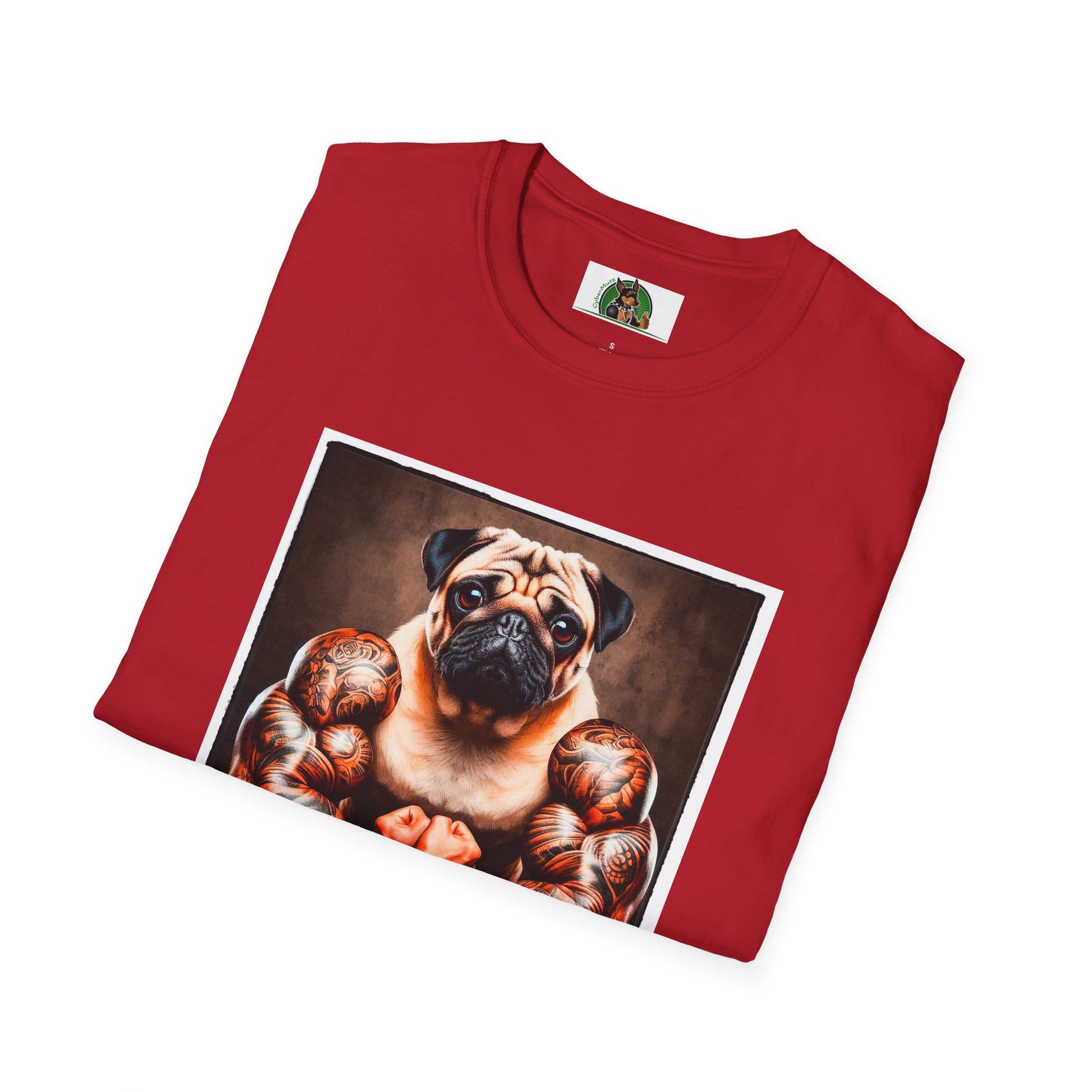 Pugs T-Shirt Printify   