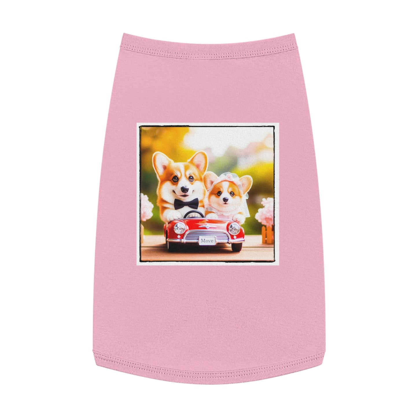 Wacky Pet Tank Top Pembroke Welsh Corgi Pets Printify   