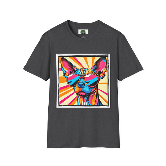 Mexican Hairless Dog T-Shirt Printify XS Dark Heather 