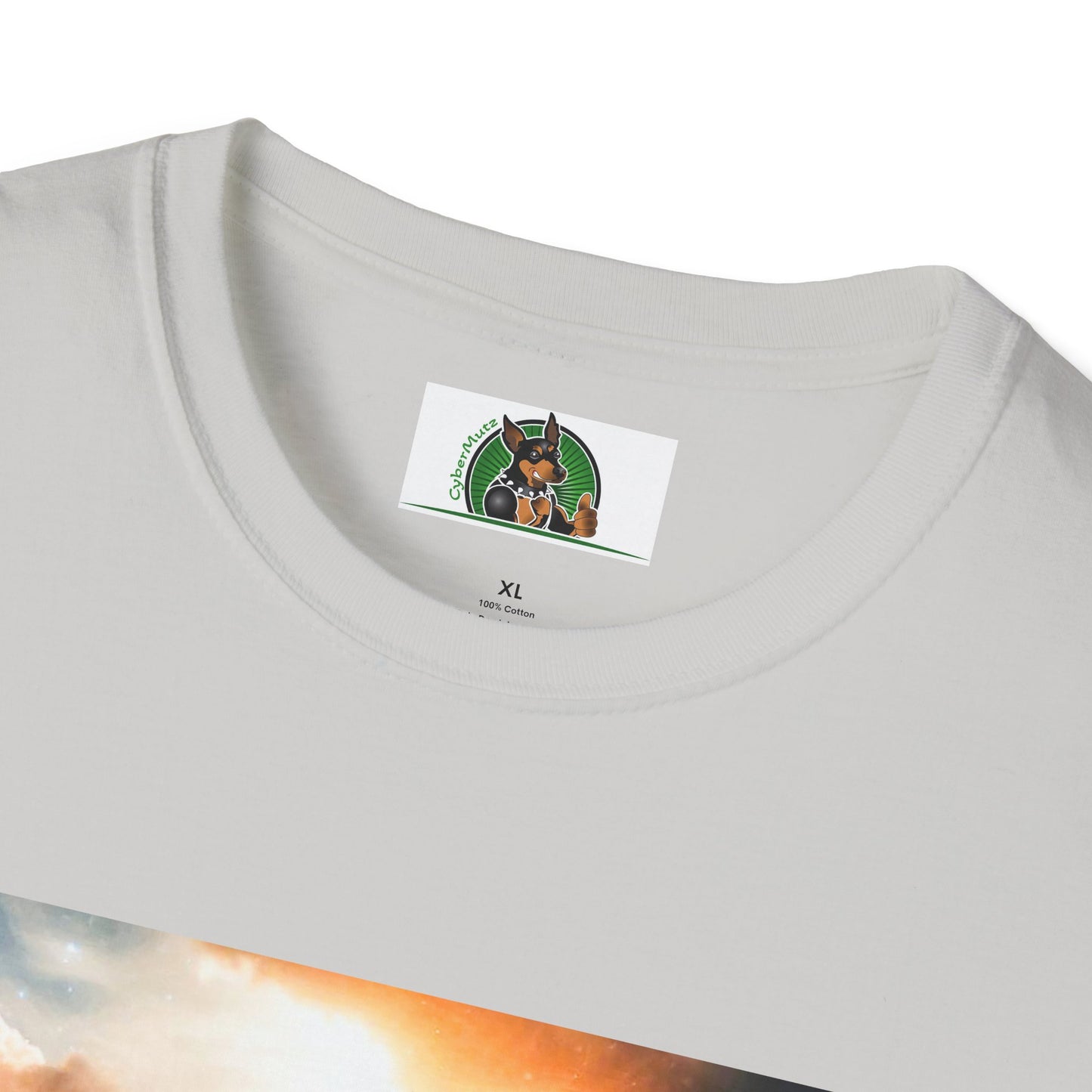 Pit bull heaven and clouds shirt