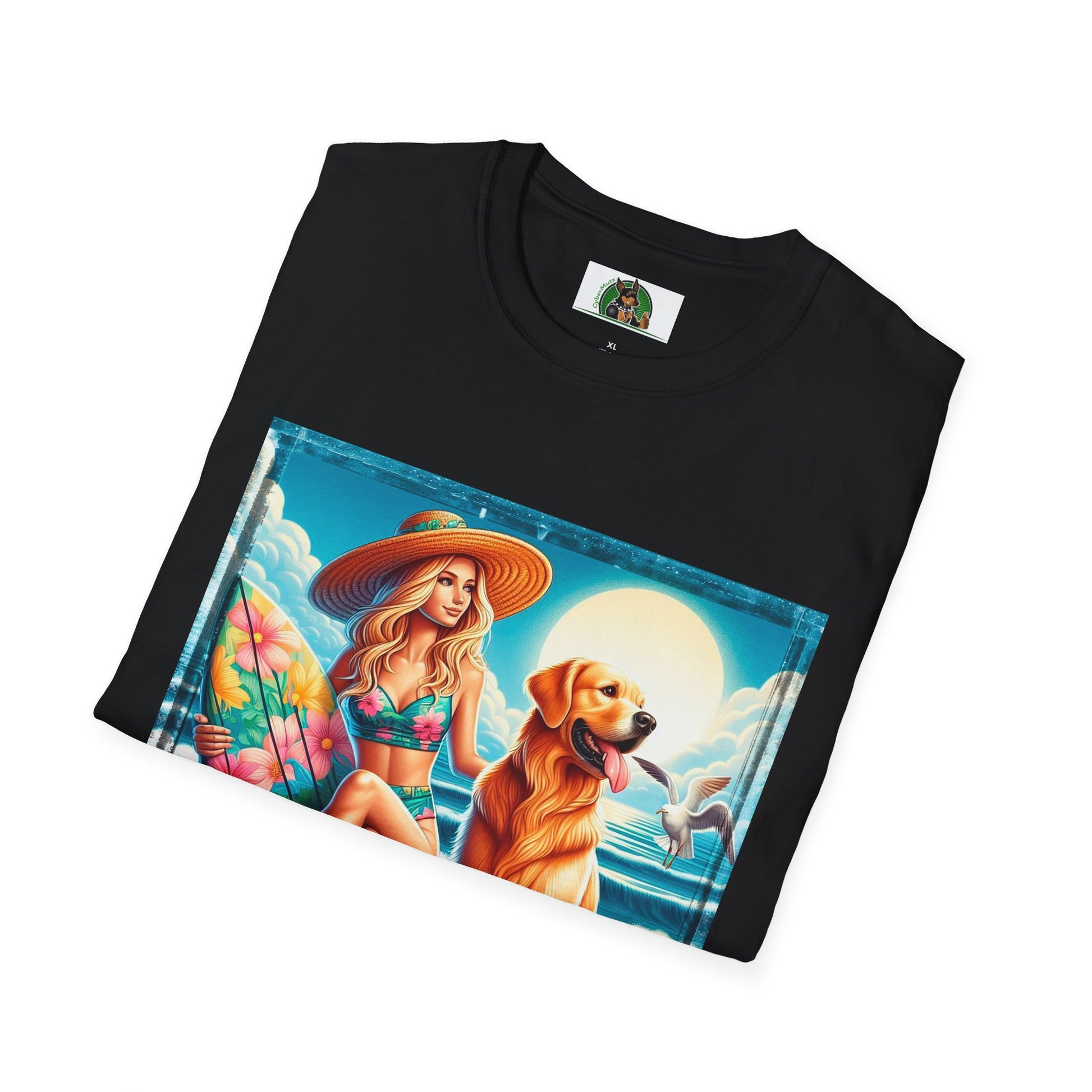 Golden Retriever T-Shirt Printify