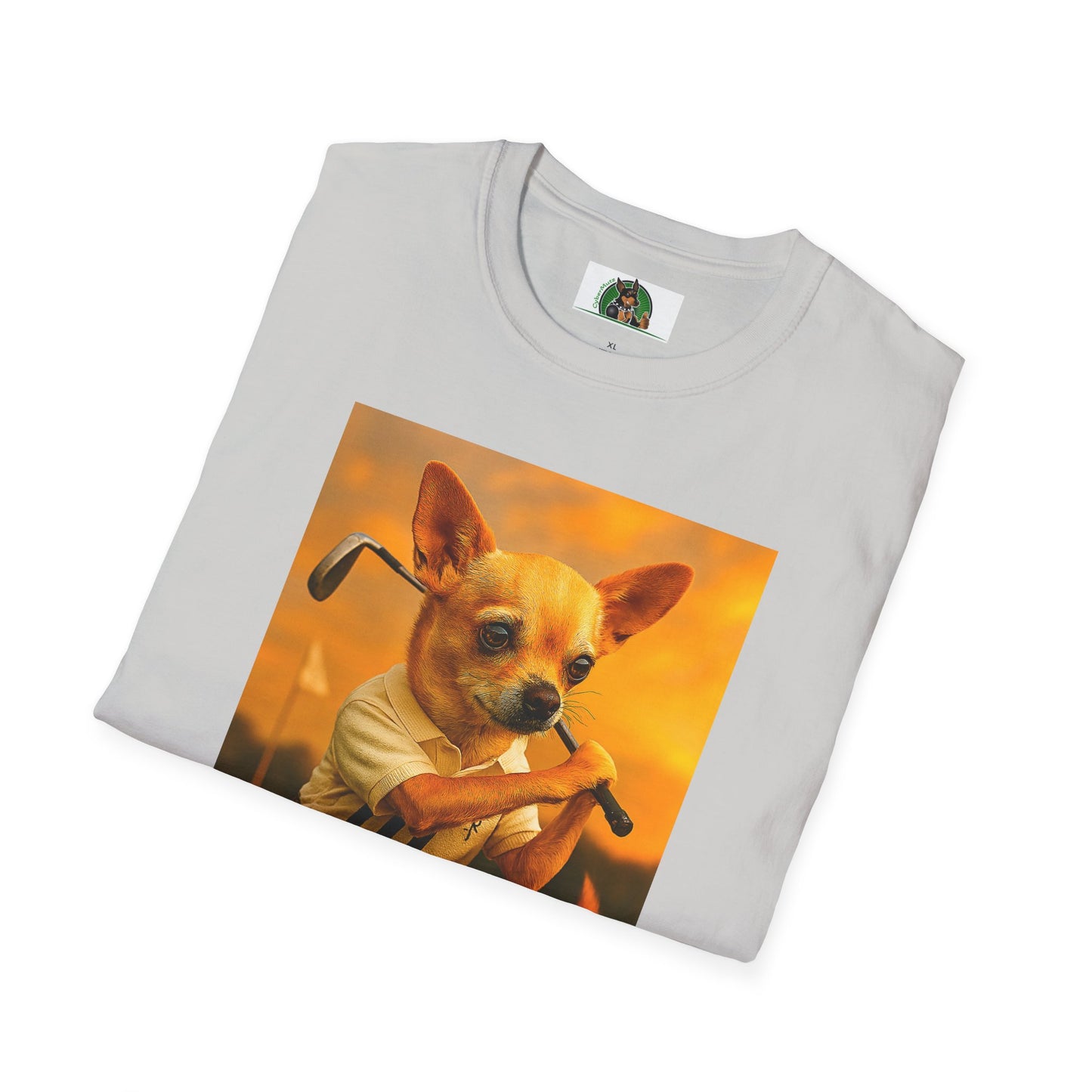 Chihuahua Golf T-Shirt Sports