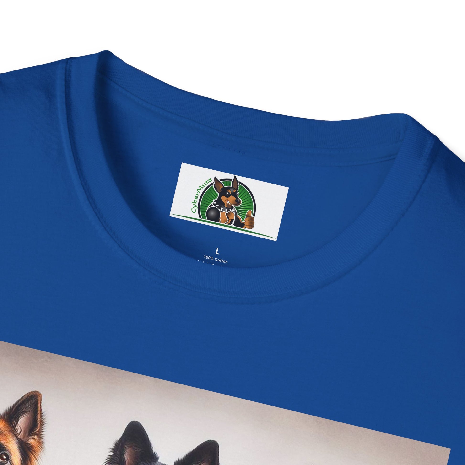 German Shepherd pretty ballerinas shirt T-Shirt Printify