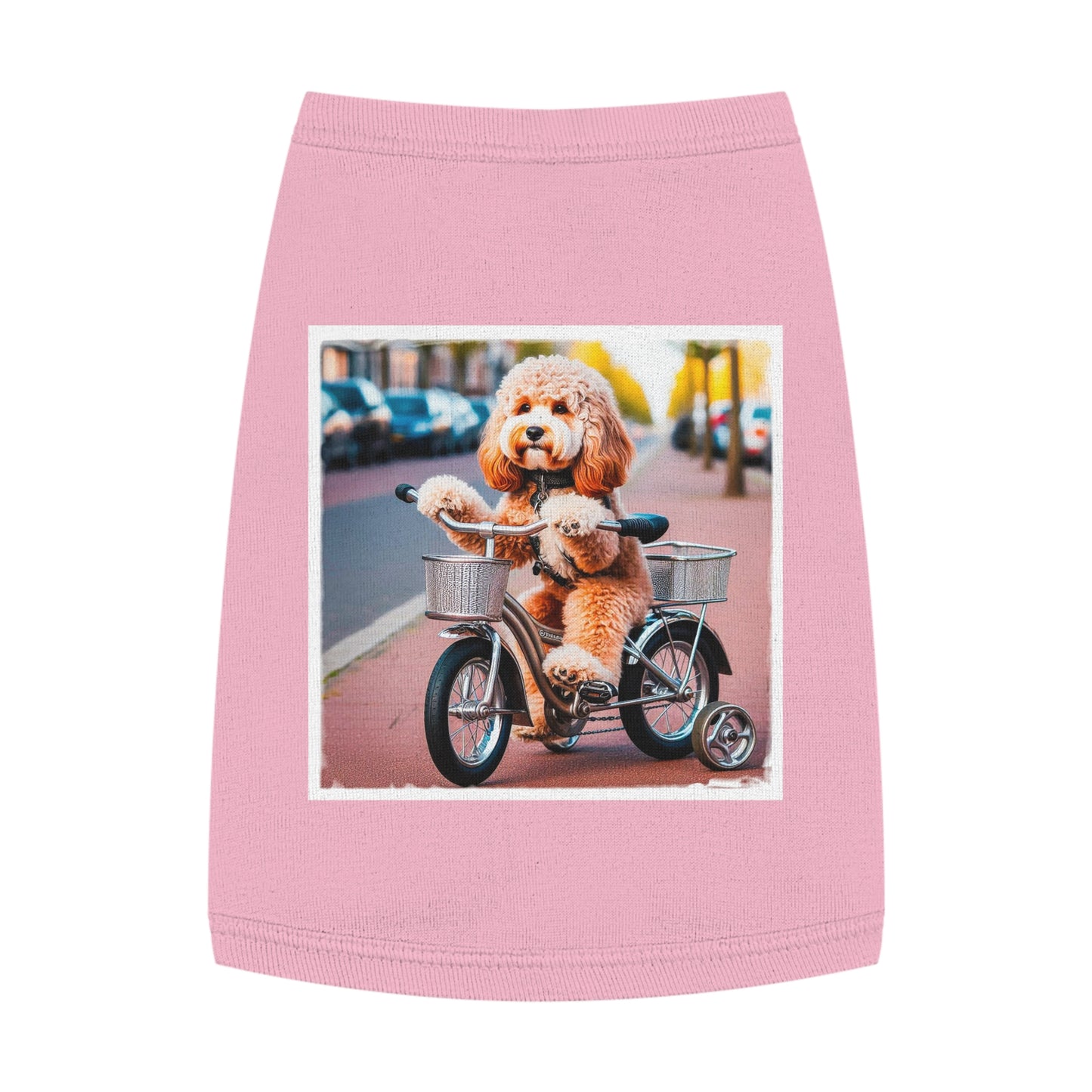 Pet Tank Top CockerPoo Pets Printify M Pink