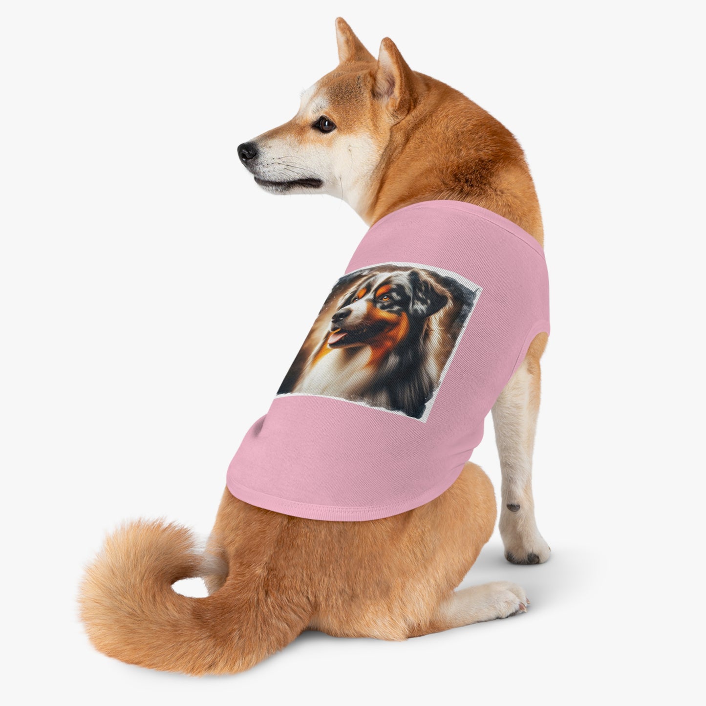 Pet Tank Top Australian Shepherd Pets Printify   