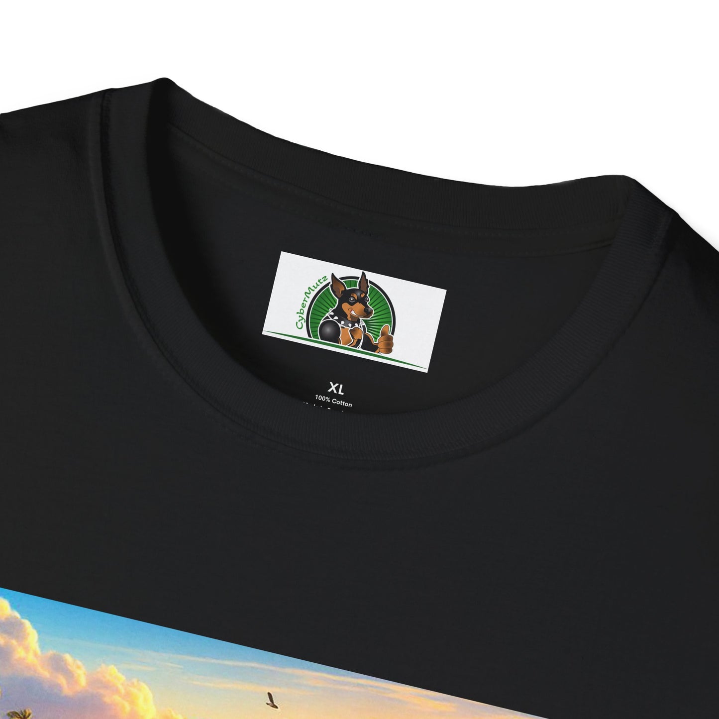 Jack Russell Boogie Boarding T-Shirt Printify