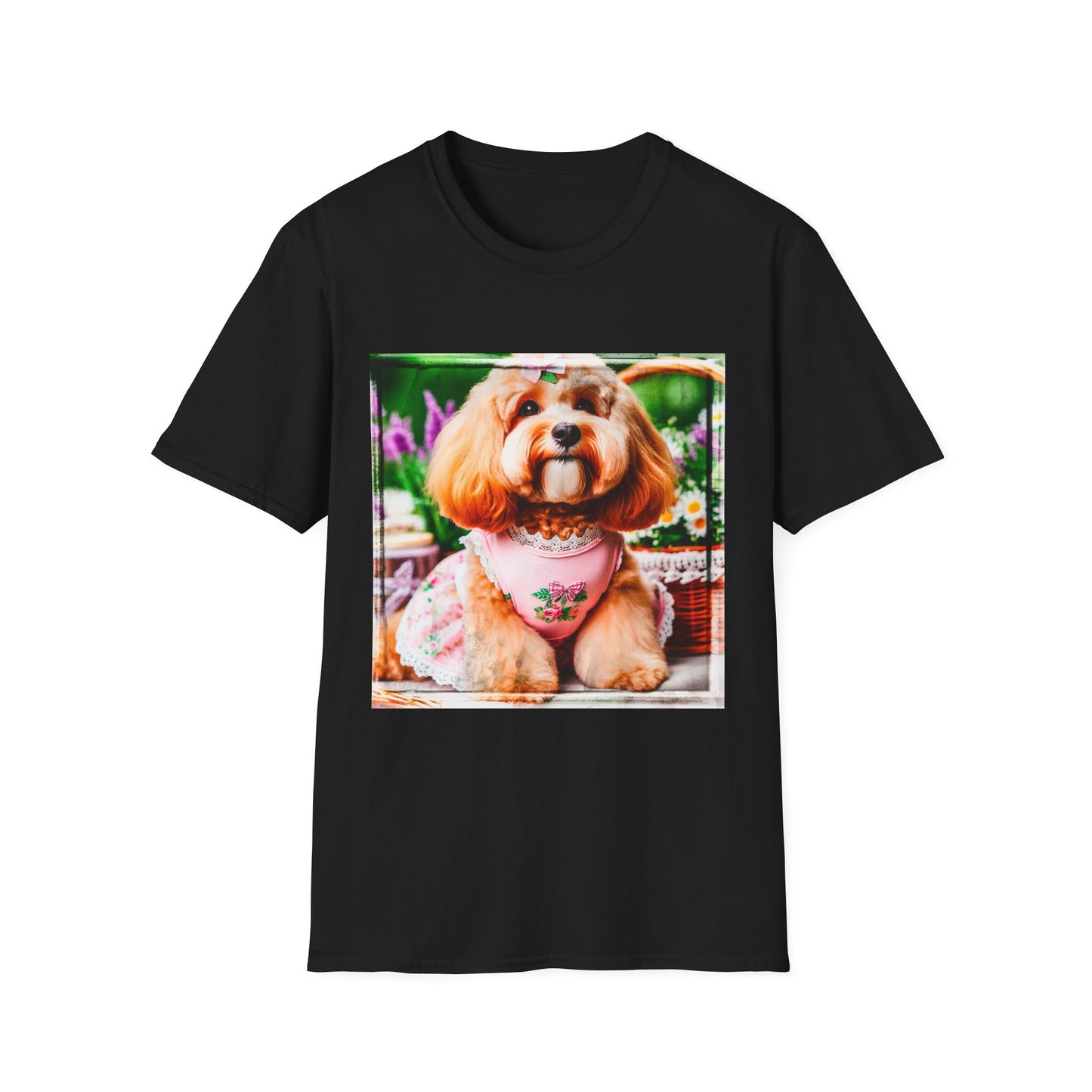 CockerPoo T-Shirt Printify XS Black