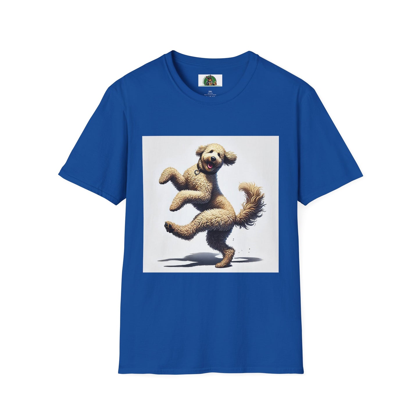 Dancing Shep A Doodle Unisex T-Shirt T-Shirt Printify XS Royal