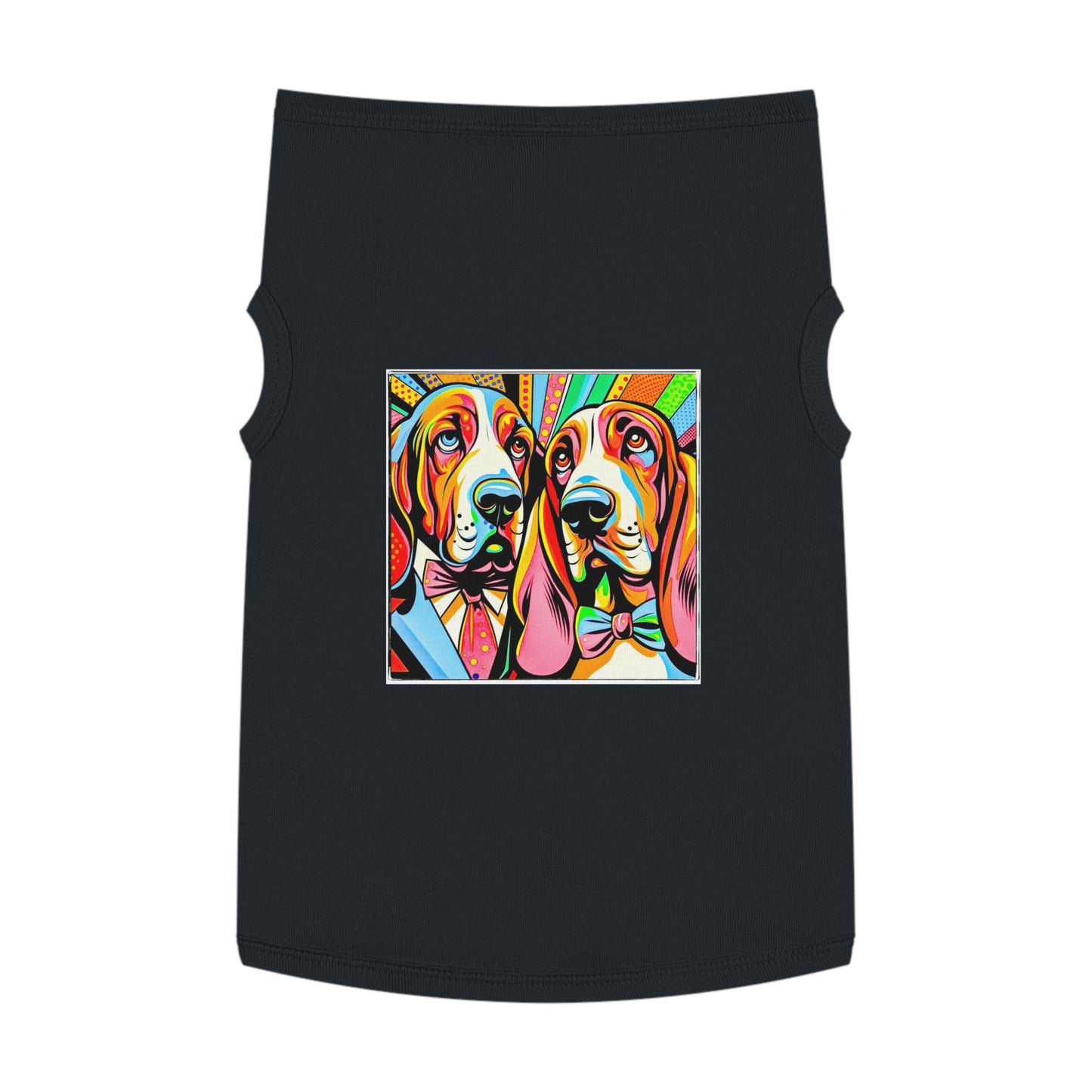 Pet Tank Top Basset Hound Pets Printify