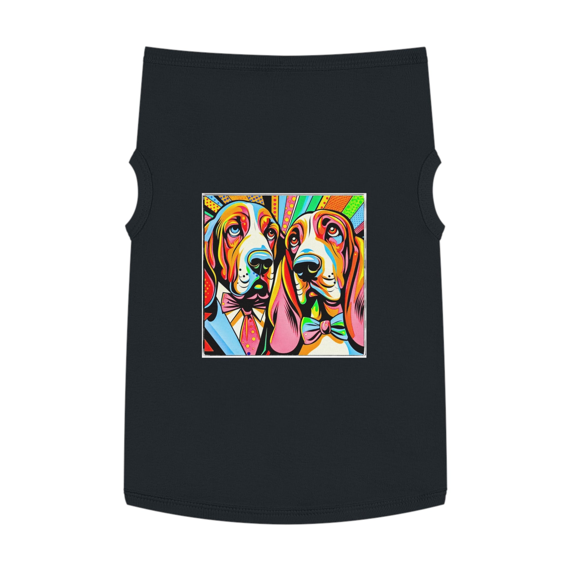 Pet Tank Top Basset Hound Pets Printify