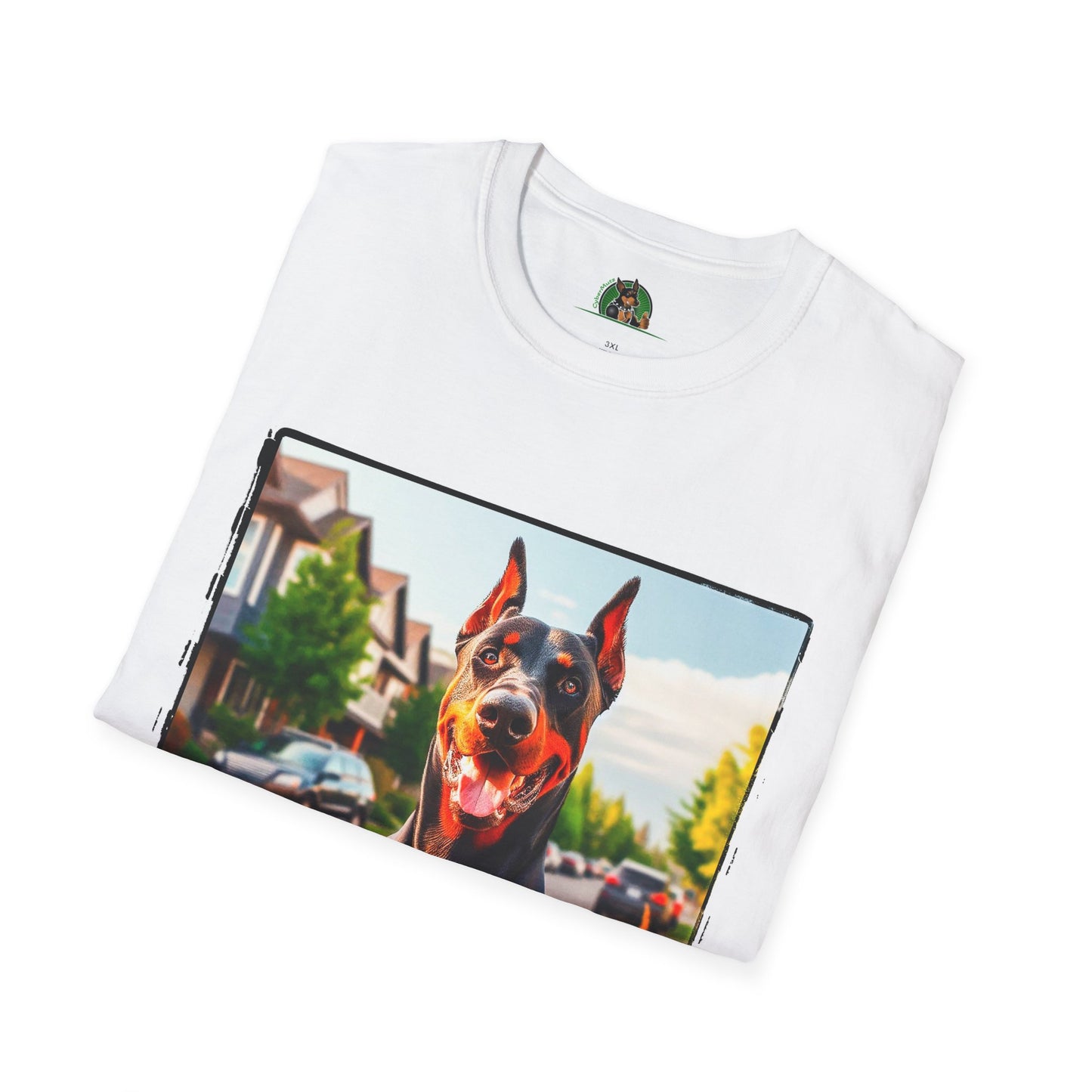 Doberman T-Shirt Printify   