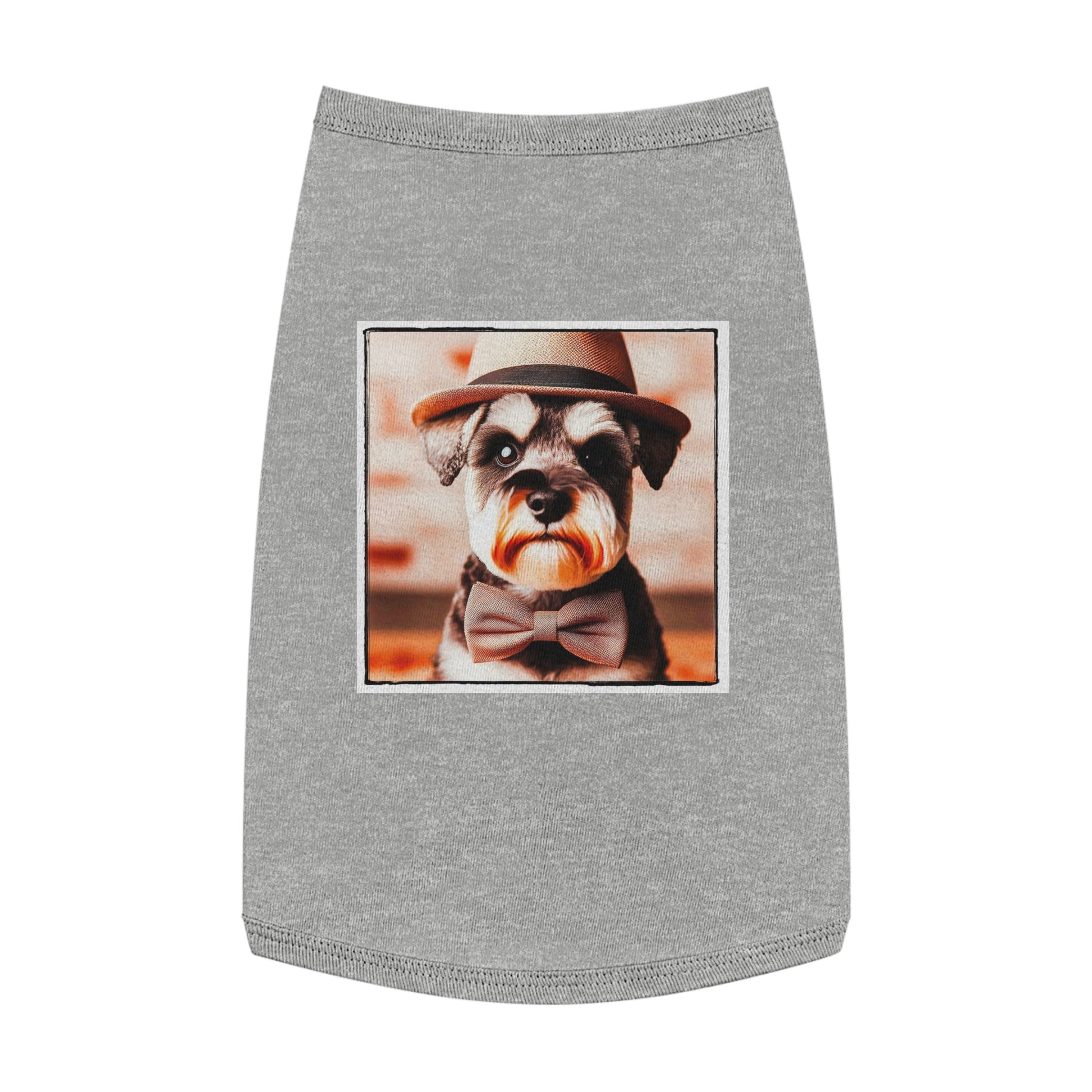 Pet Tank Top Miniature Schnauzer Pets Printify   