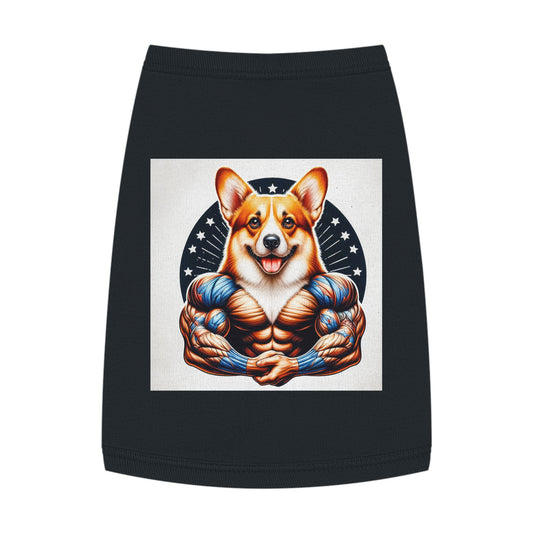 Pembroke Welsh Corgi muscles shirt