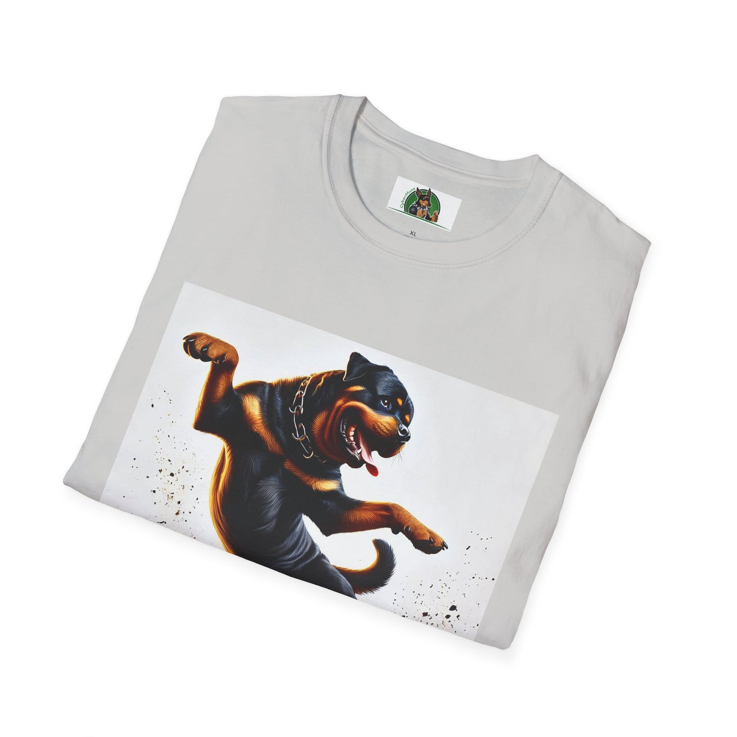 Dancing Rottweiler T-Shirt for Dog Lovers