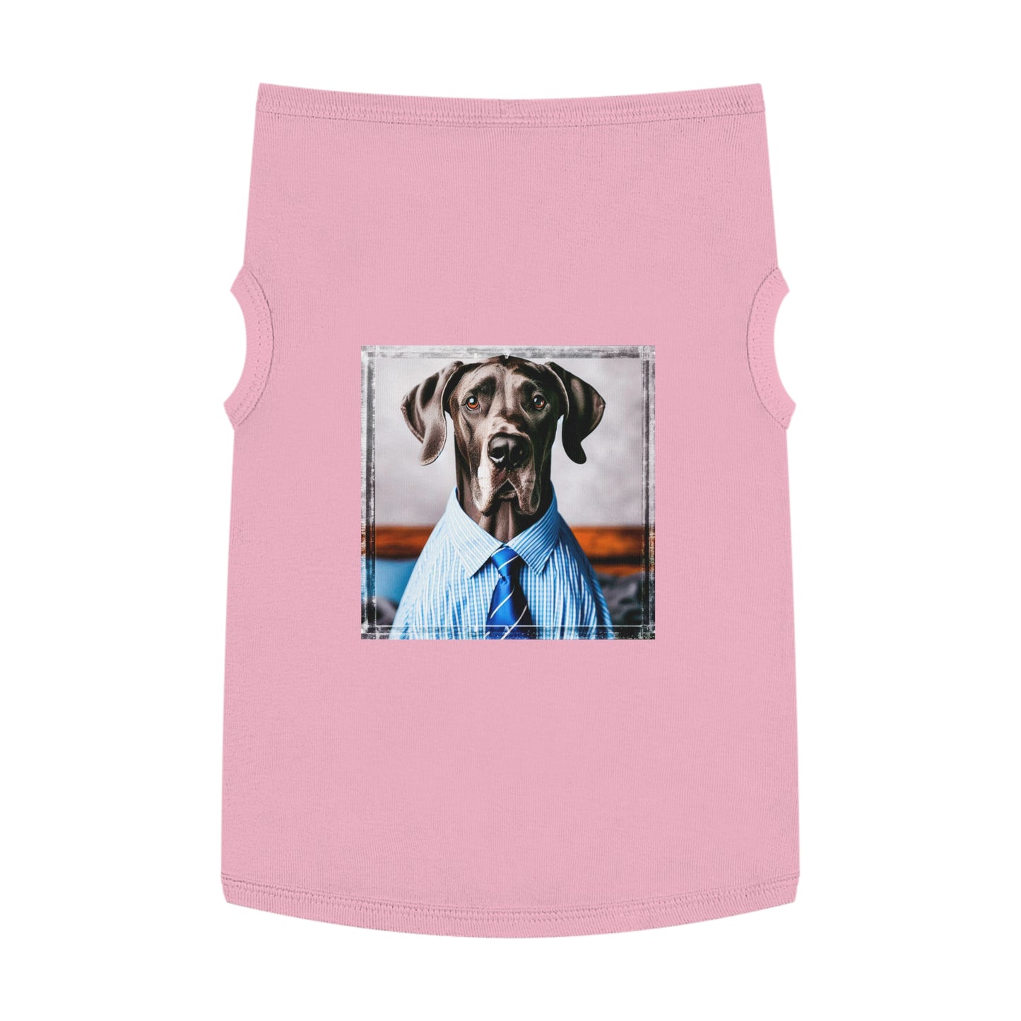 Pet Tank Top Great Dane Pets Printify XL Pink