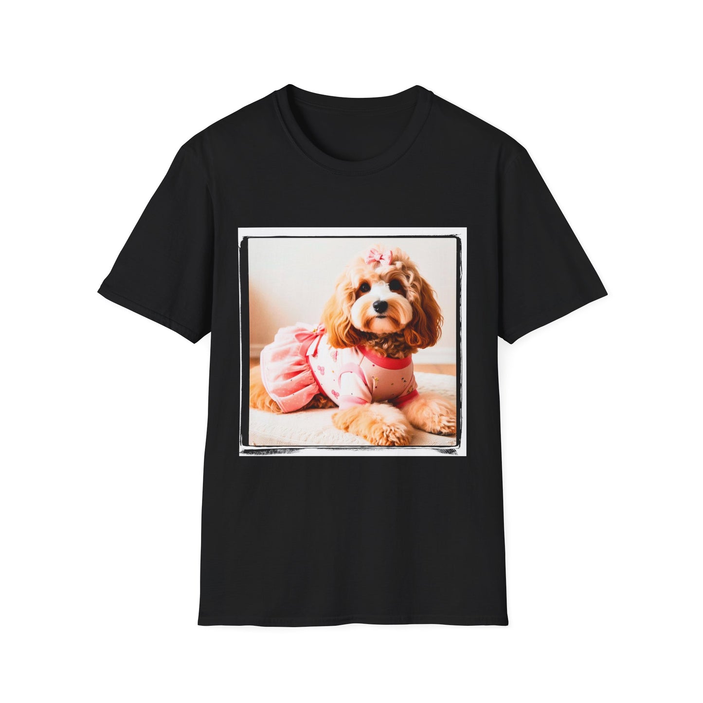 CockerPoo T-Shirt Printify XS Black