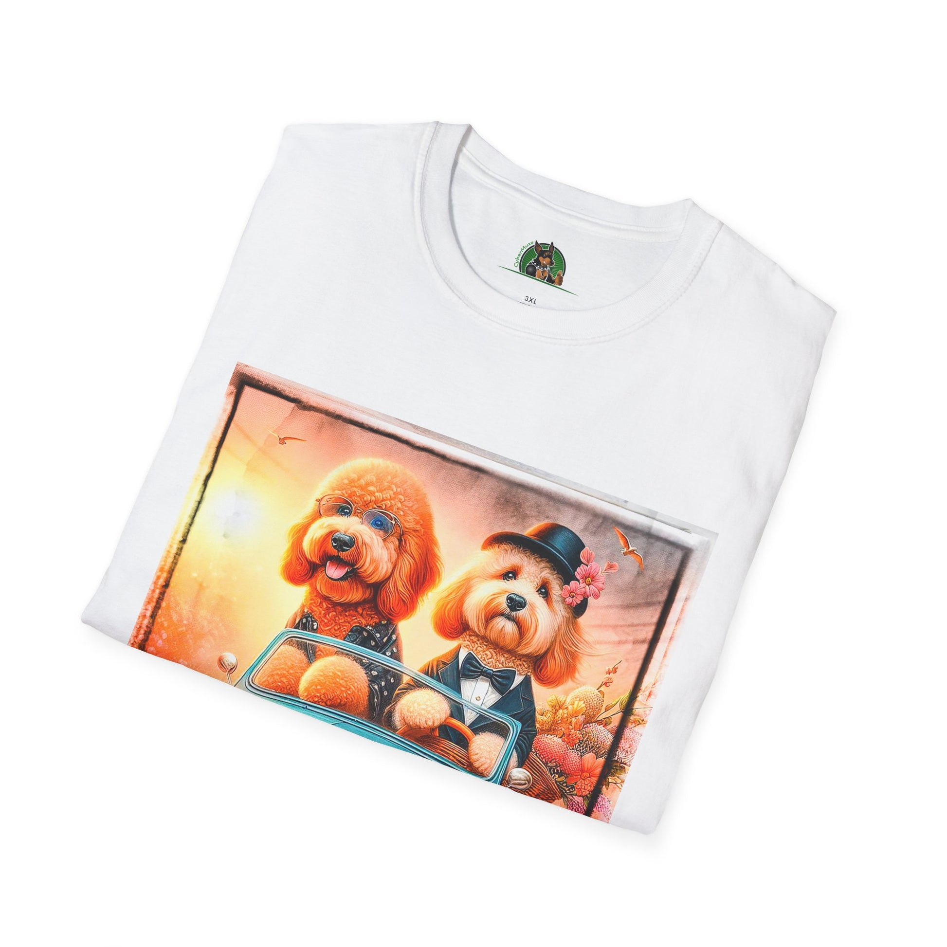 Wacky Golden Doodle T-Shirt Printify