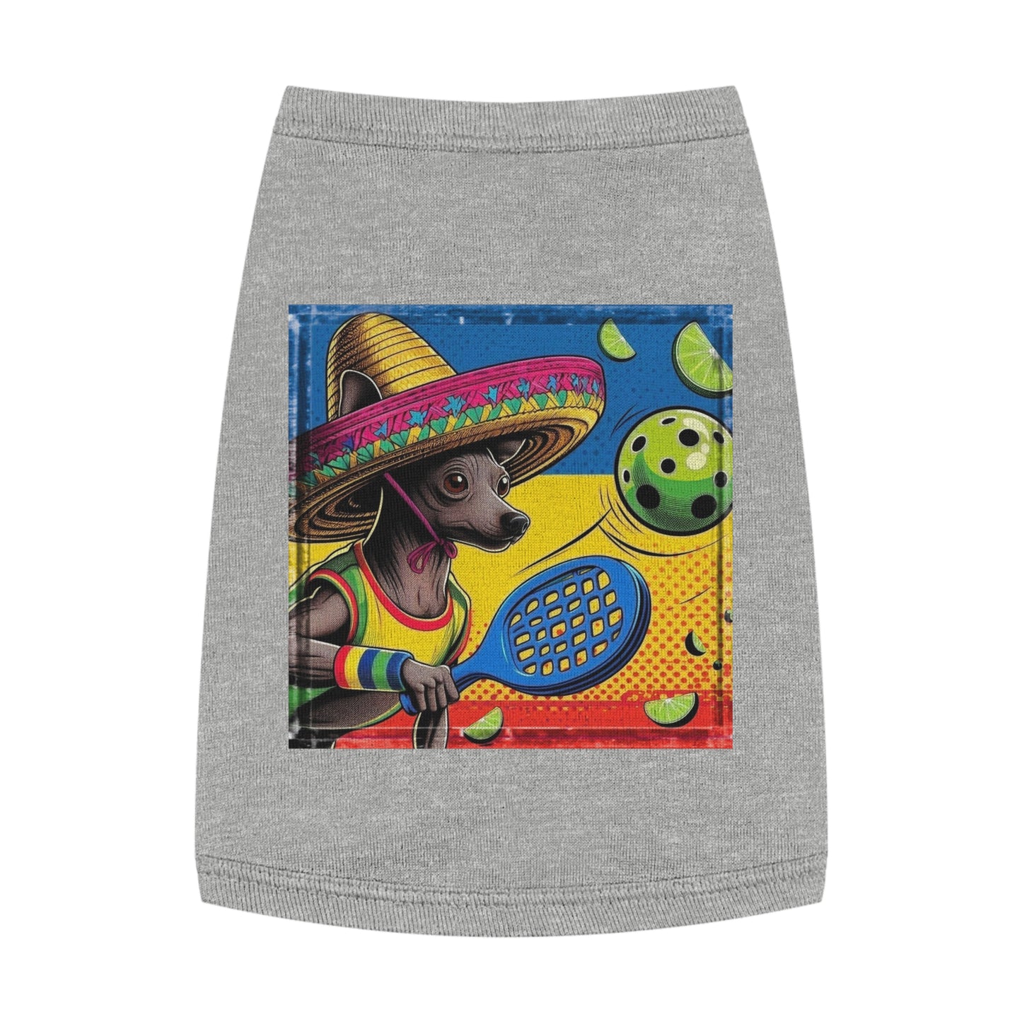 Wacky Pet Tank Top Mexican Hairless Pets Printify M Heather