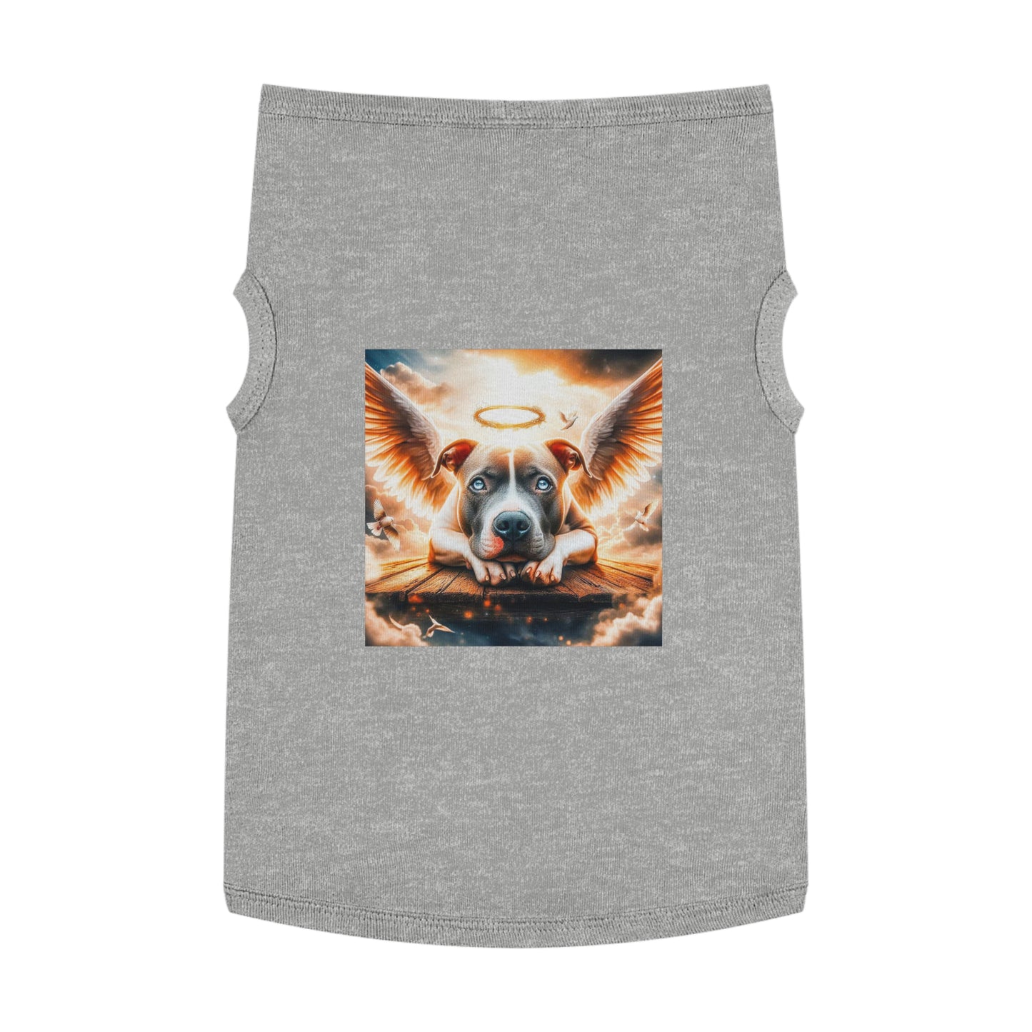 Pet Tank Top Pit Bull Pets Printify XL Heather