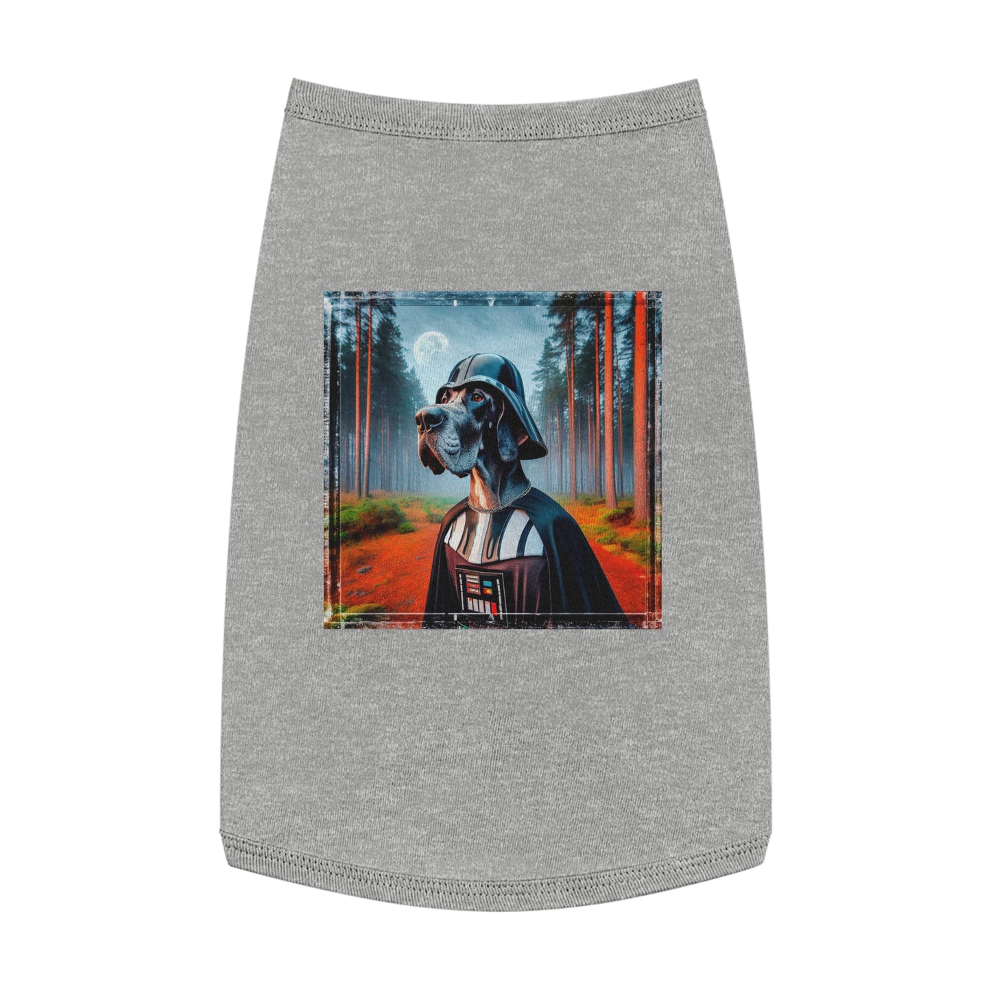 Pet Tank Top Great Dane Pets Printify L Heather