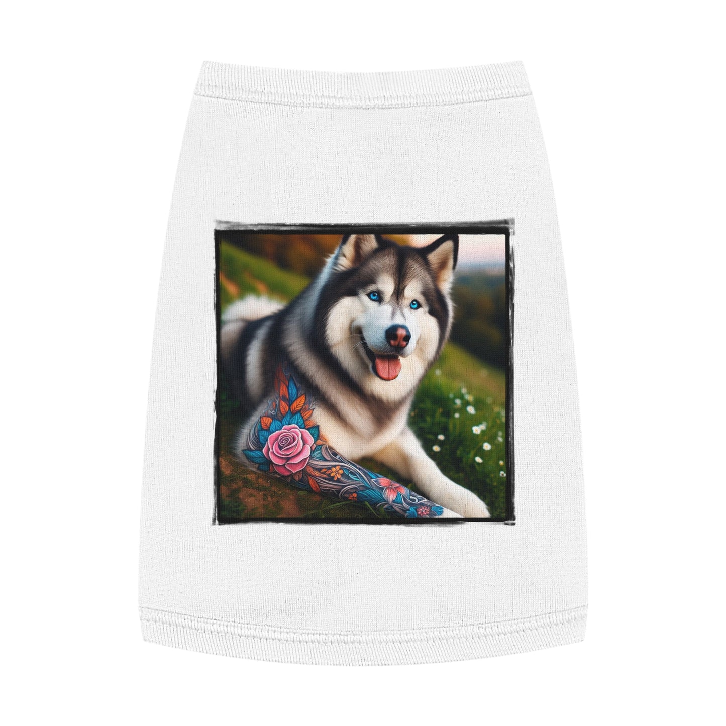 Pet Tank Top Husky Pets Printify   