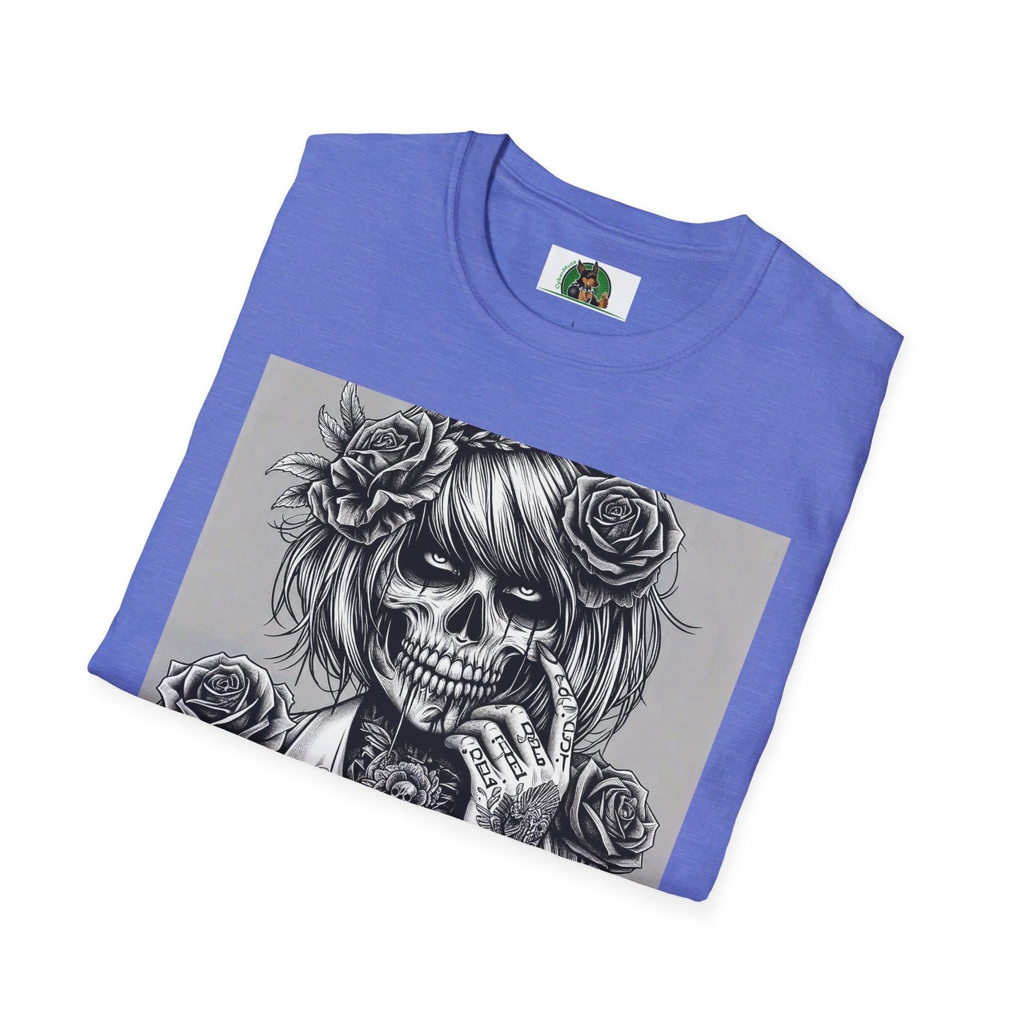 Zombie Girl T-Shirt Printify   