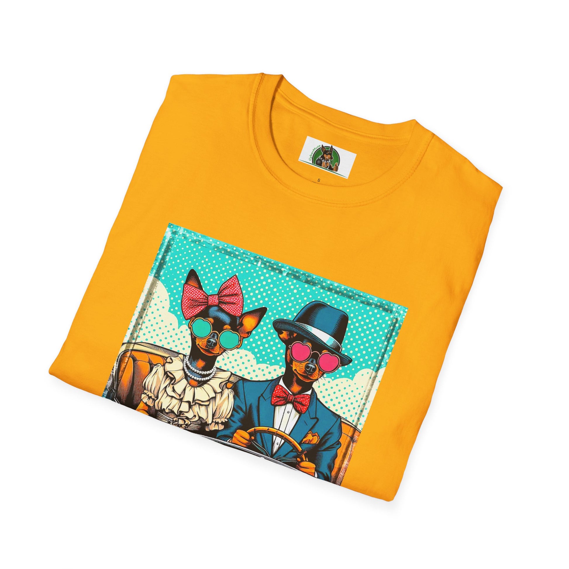 Wacky Min Pin T-Shirt T-Shirt Printify   