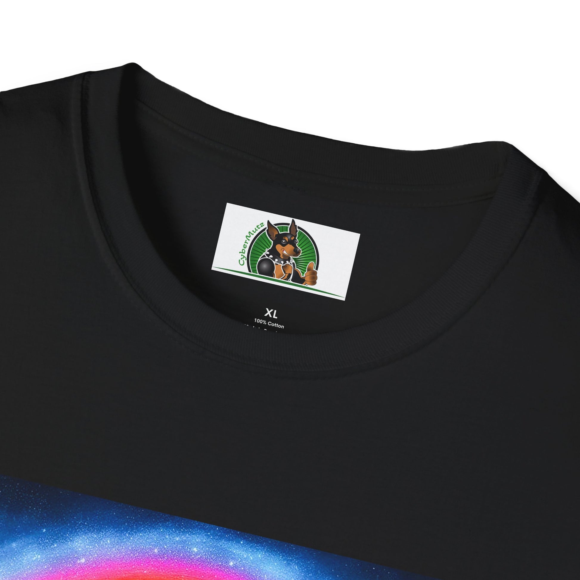 Jack Russell Rainbow Bridge Moonlit Mountain T-Shirt Printify