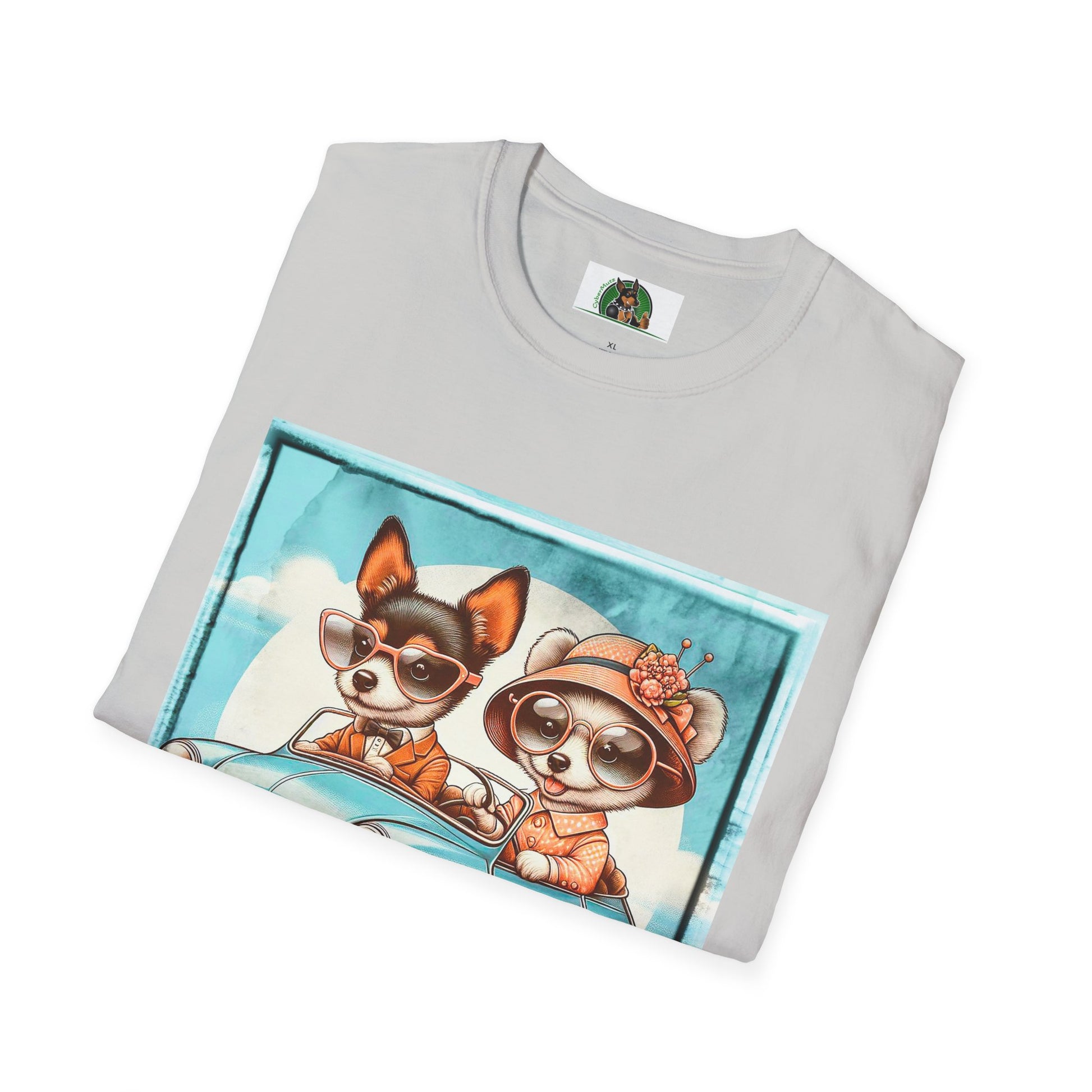 Wacky Rat Terrier T-Shirt T-Shirt Printify   