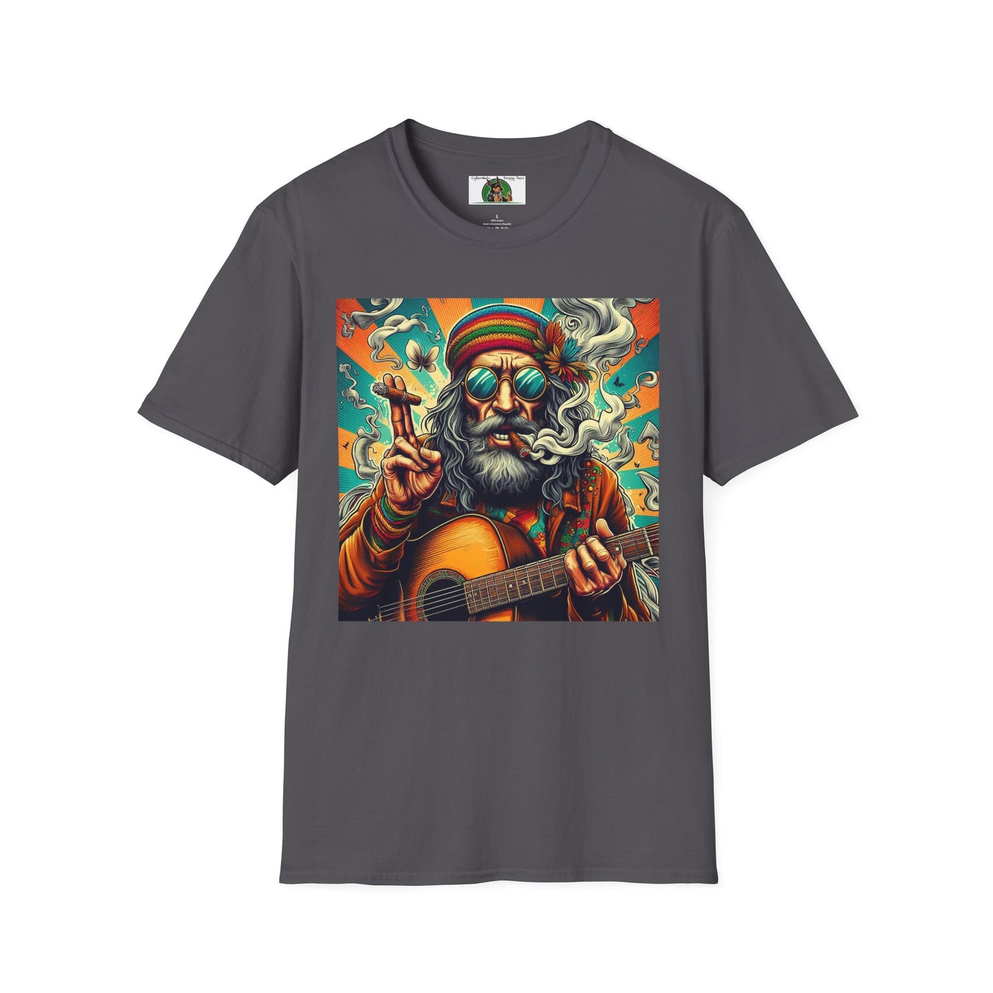 Wacky Old Dude T-Shirt Printify Charcoal S 