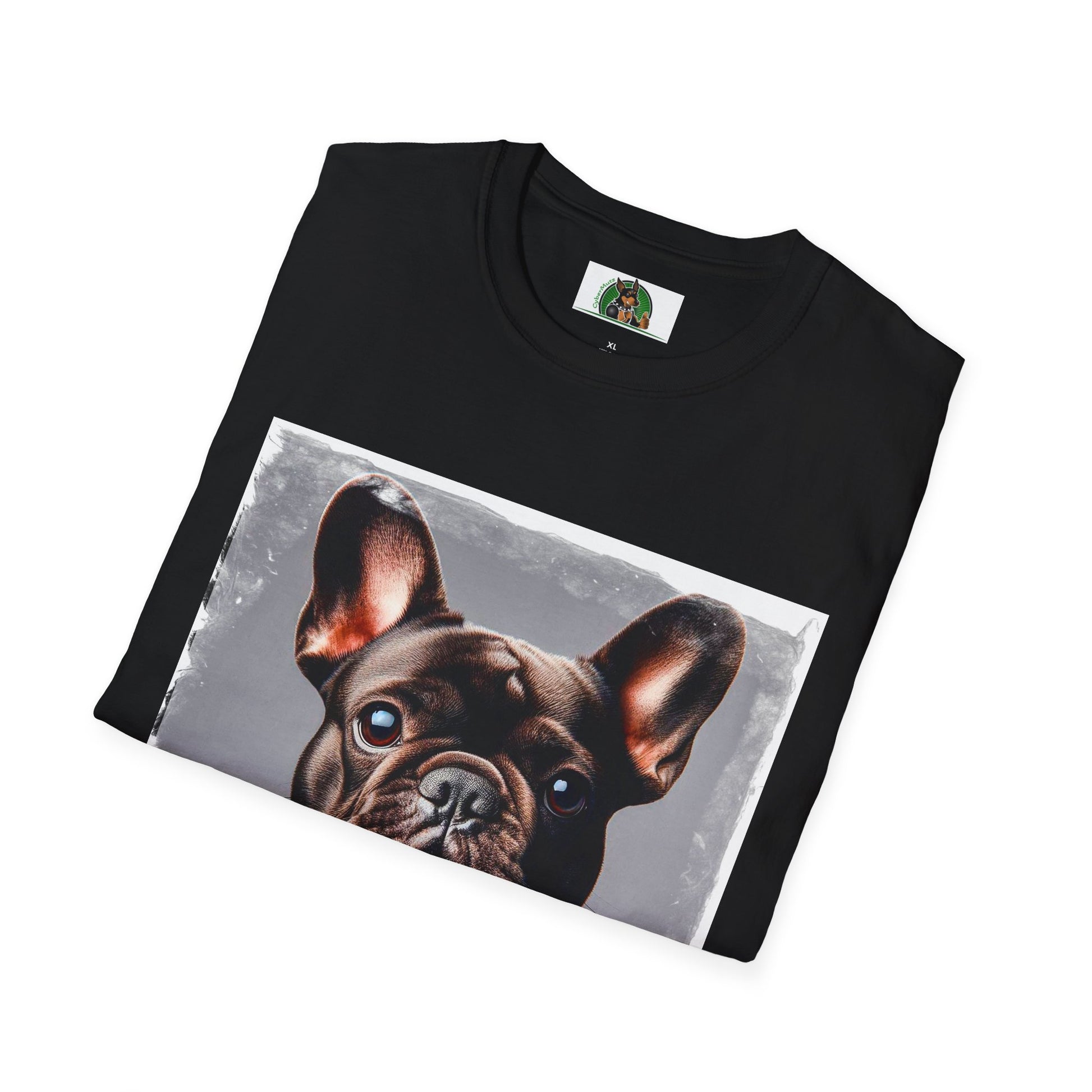 French Bulldog smart businessman T-Shirt Printify