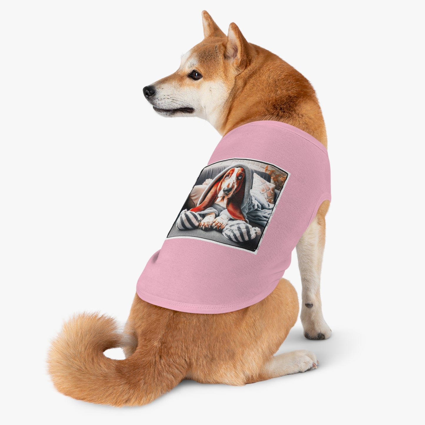 Pet Tank Top Basset Hound Pets Printify   