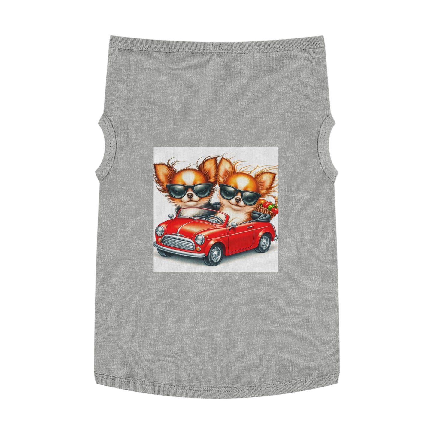 Pet Tank Top Chihuahua Pets Printify XL Heather