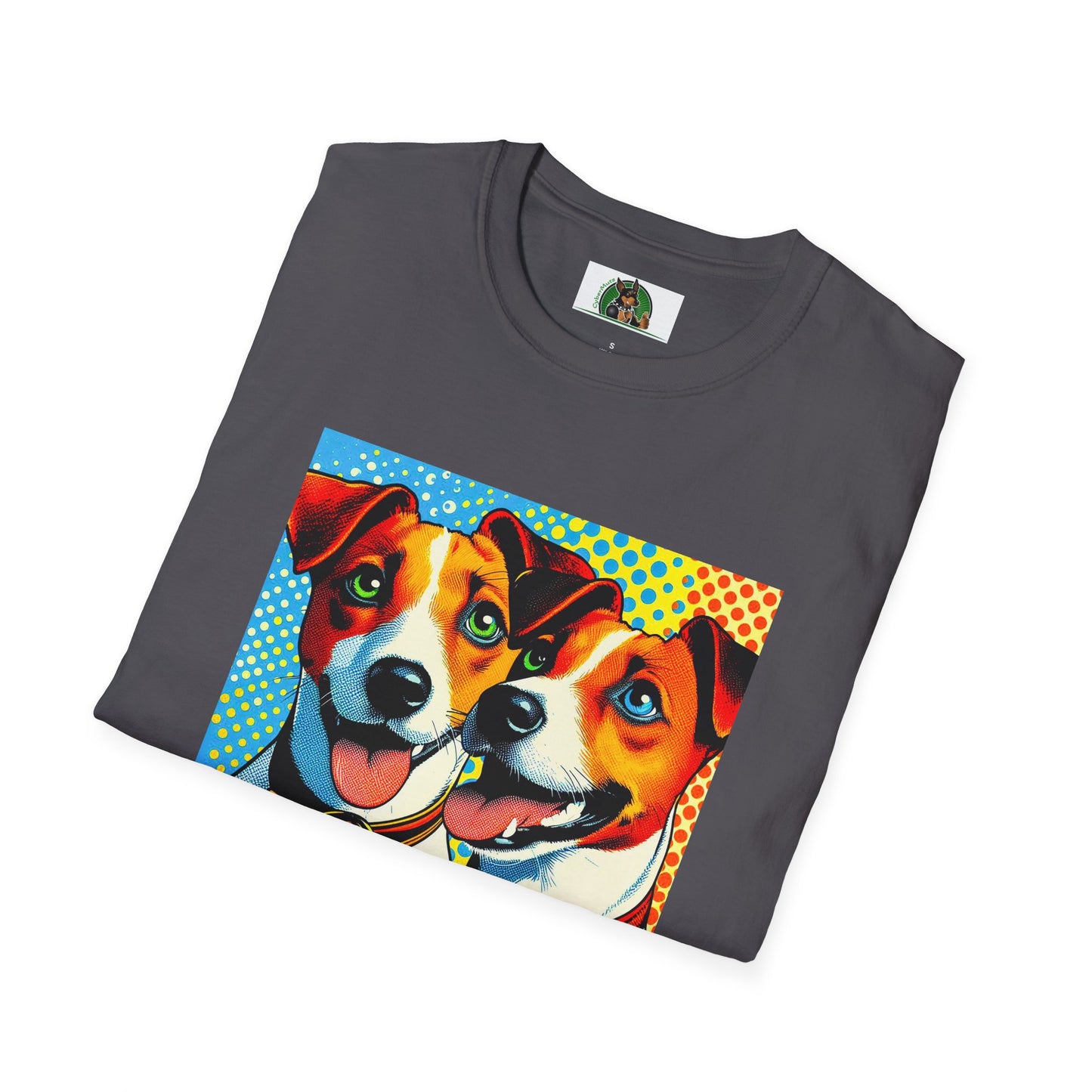 Jack Russell Pop Art Dogs T-Shirt Printify