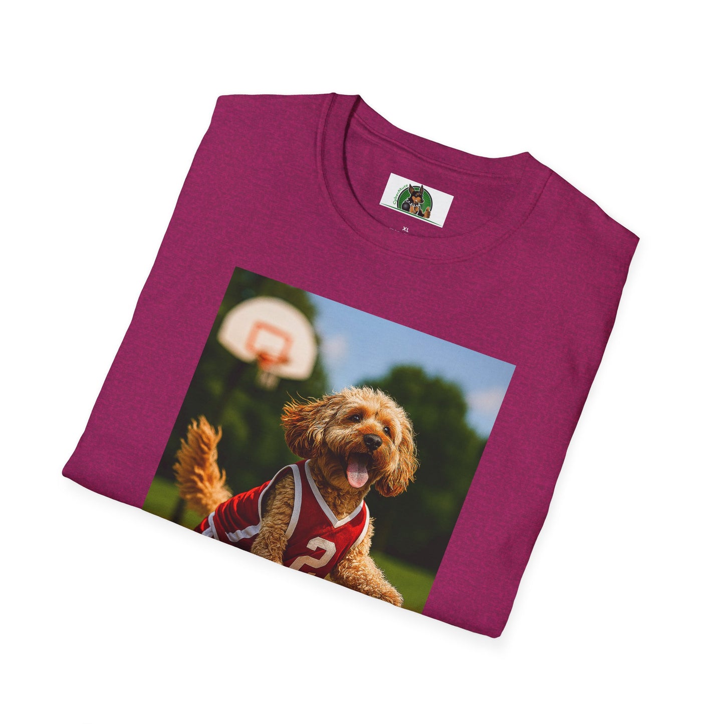 Sports Cockerpoo Basketball T-Shirt