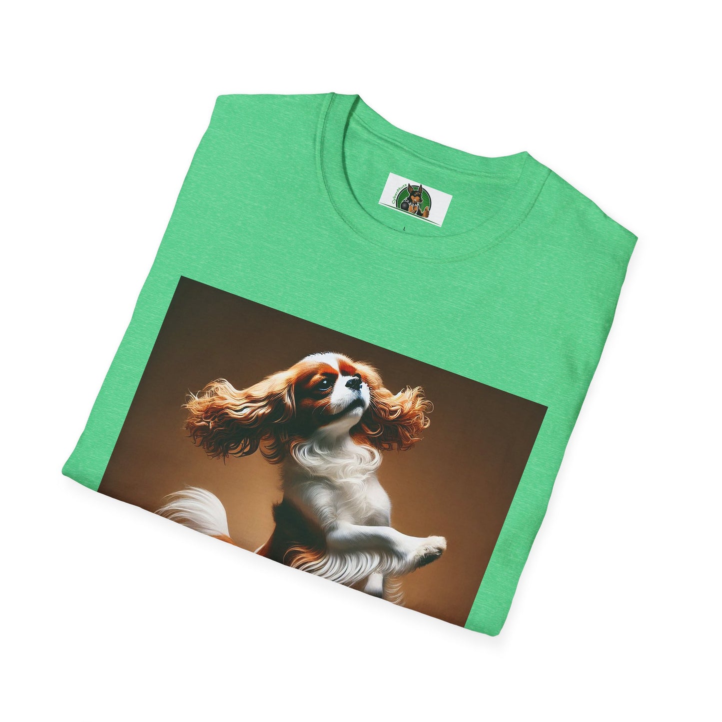 Dog Lover T-Shirt - Dancing Dog Cavalier King Charles Spaniel