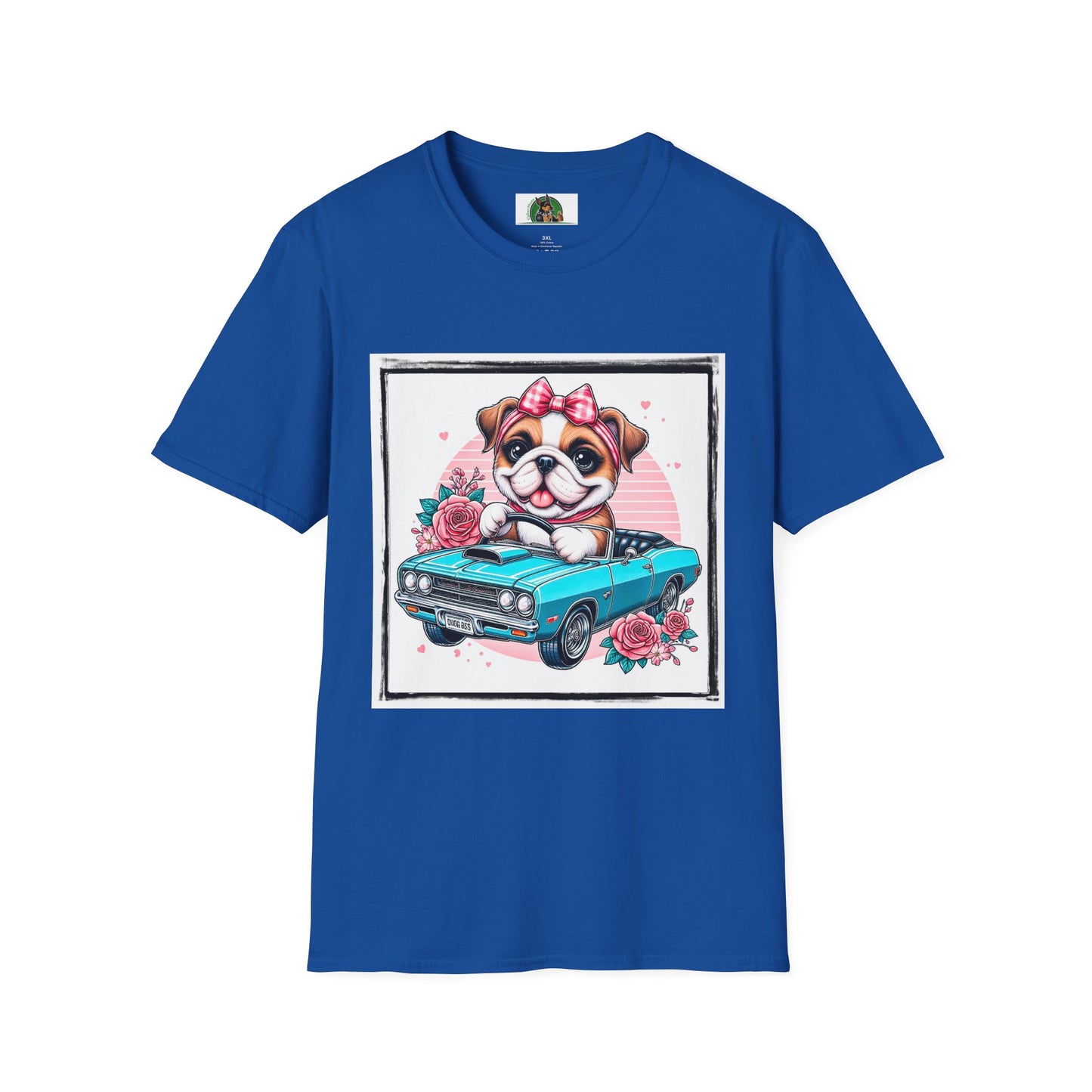 Wacky Bulldog T-Shirt Printify XS Royal