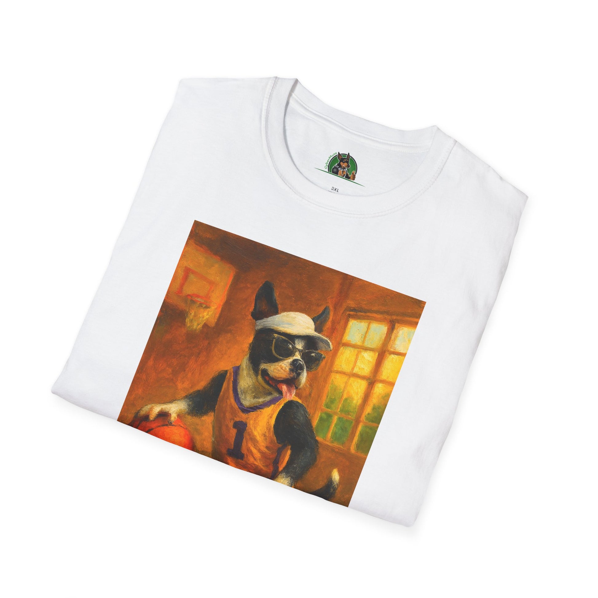 Sports Beagle Basketball T-Shirt T-Shirt Printify